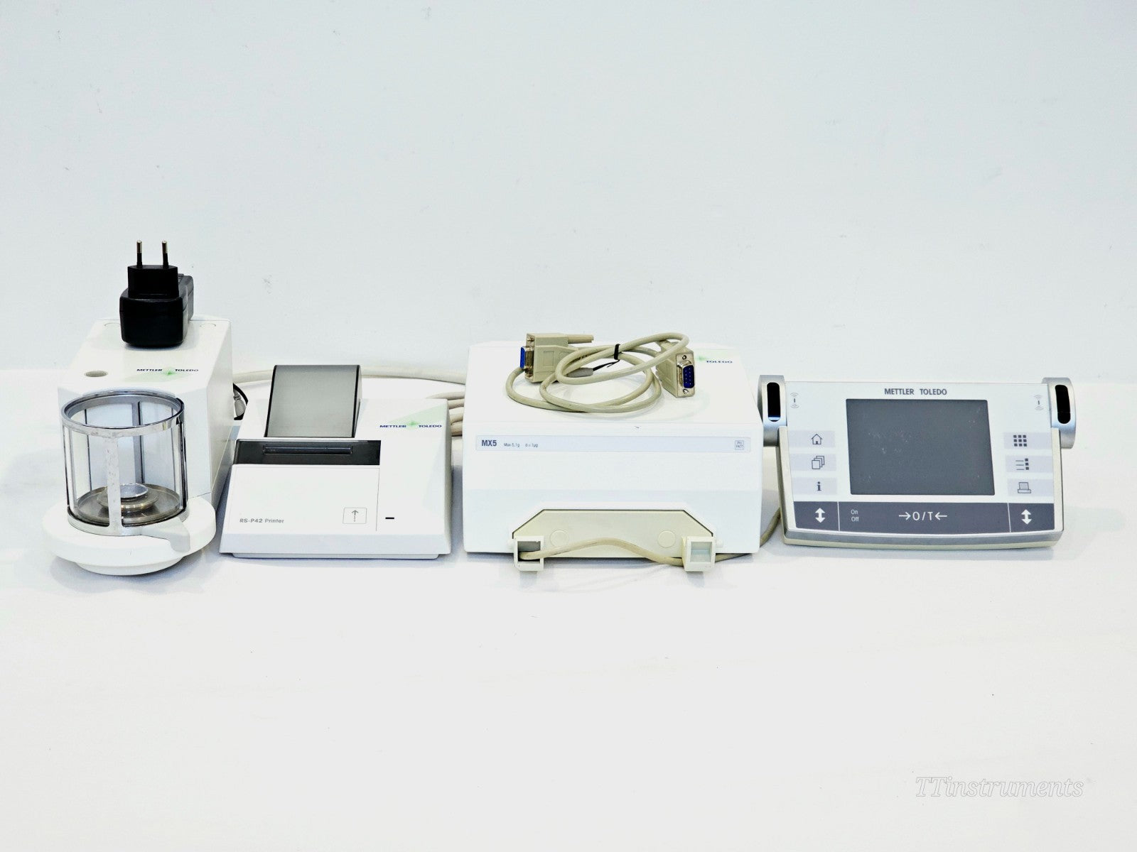 Mettler Toledo MX5 Microbalance 5.1g d=1ug + Power Supply + Printer
