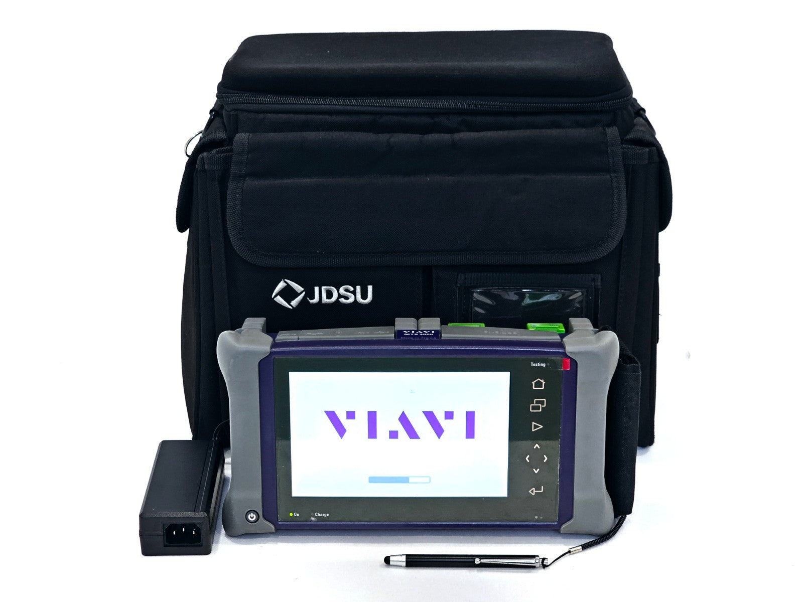 Viavi JDSU MTS 4000 V2 with 4138 FMA365 1310 1550 + 1650nm Live SM OTDR APC