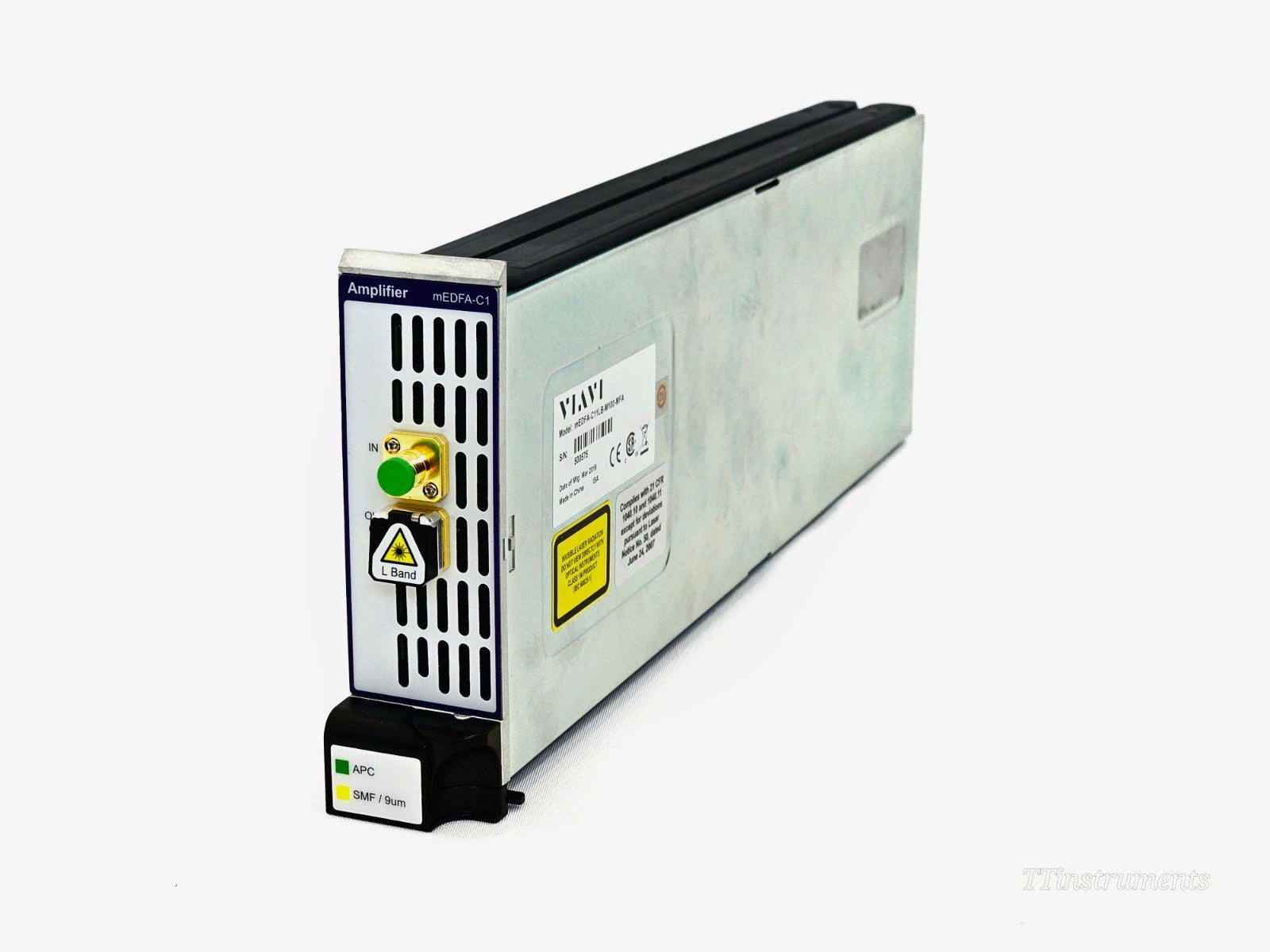 Viavi JDSU mEDFA-C1 L-band Amplifier SM APC mEDFA-C11LB-M100-MFA 1565-1610 nm