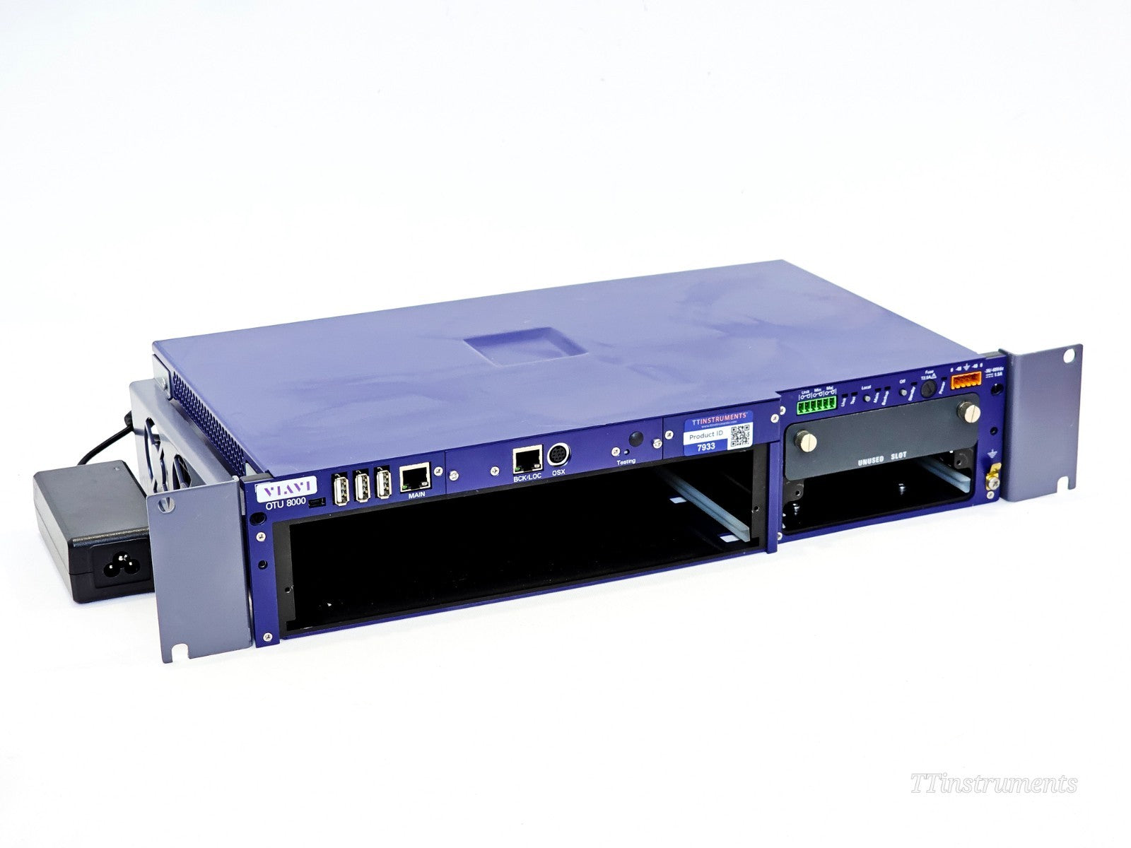 Viavi JDSU OTU 8000E v2 with OTAU 1x8 Optical Switch 2020