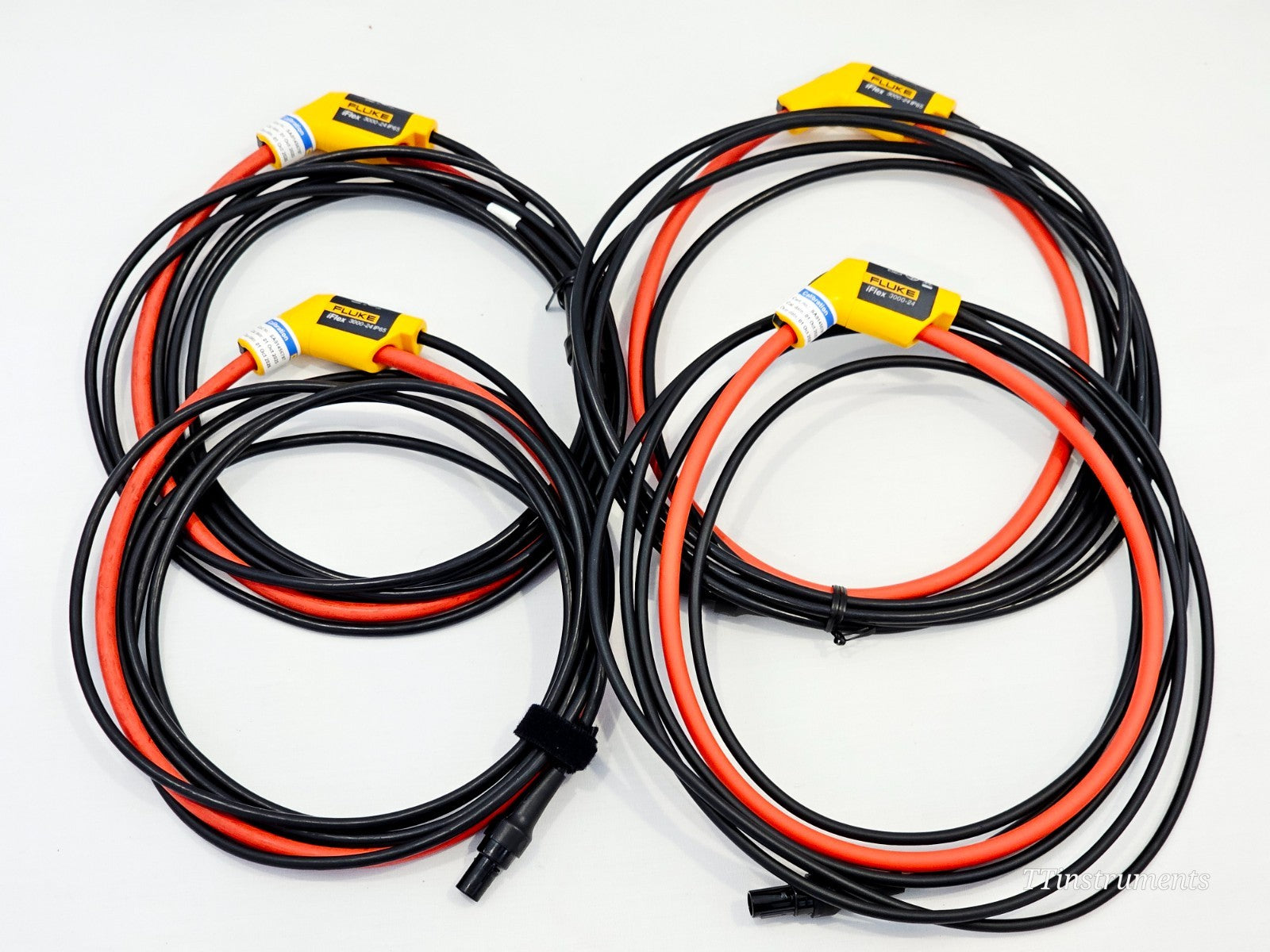 Fluke 1748 power quality analyser label and serial number plate