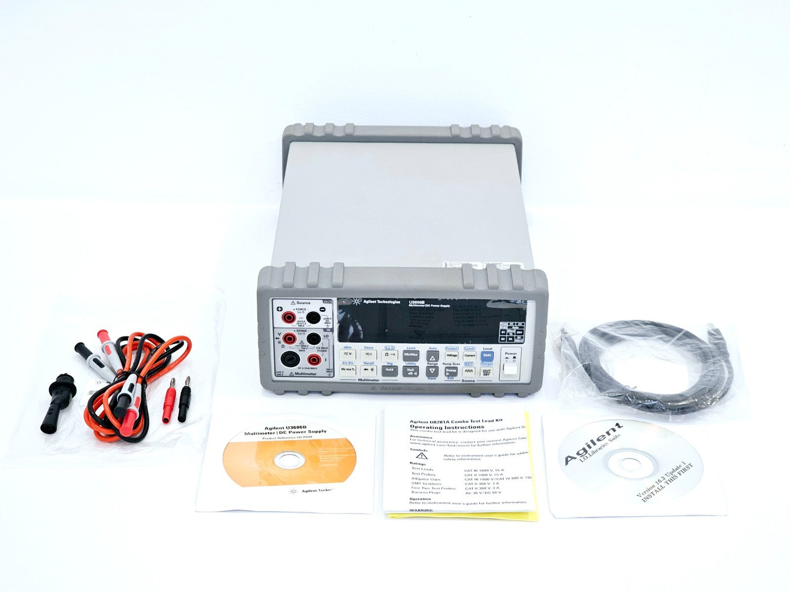 Agilent U3606B Hybrid Multimeter | 30W DC Power Supply 30V/1A 120000 Count
