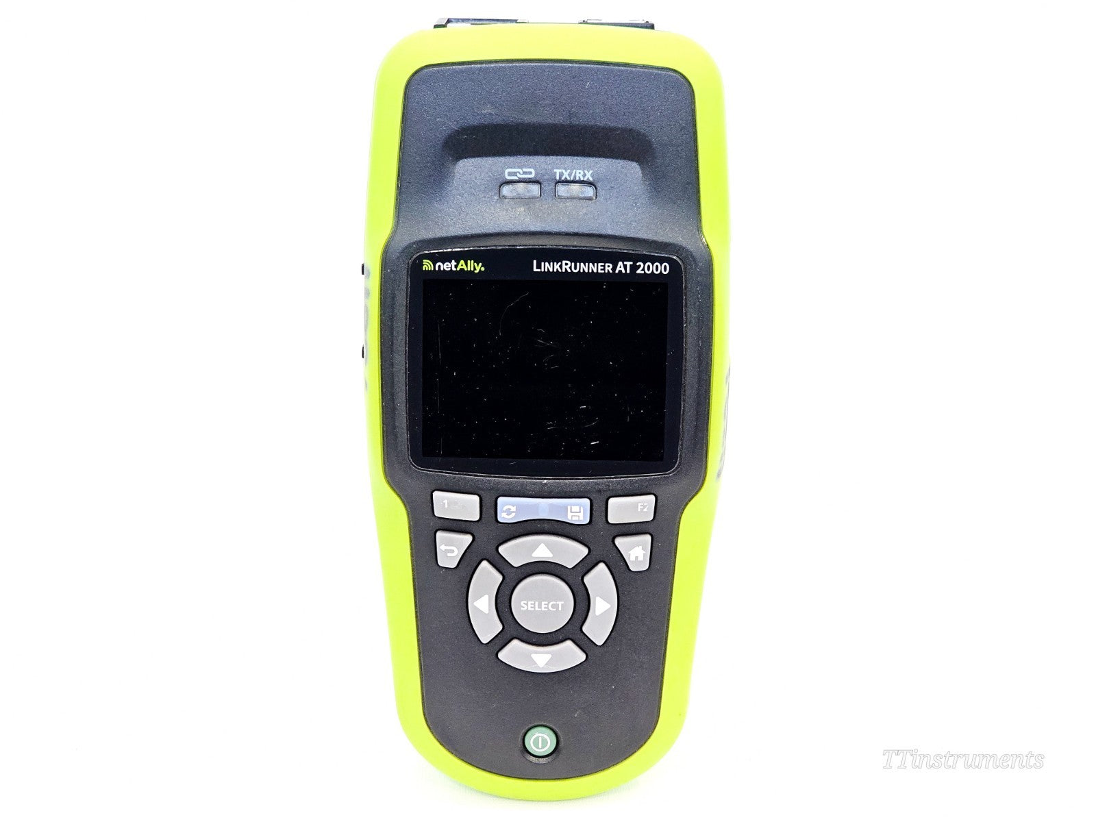 NetAlly LinkRunner front panel display and controls network test device