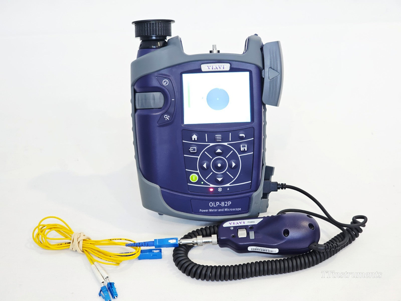 Calibrated VIAVI OLP-82P OLS-36V2 P5000i Fiber Inspection Kit FIT-COMM-B13