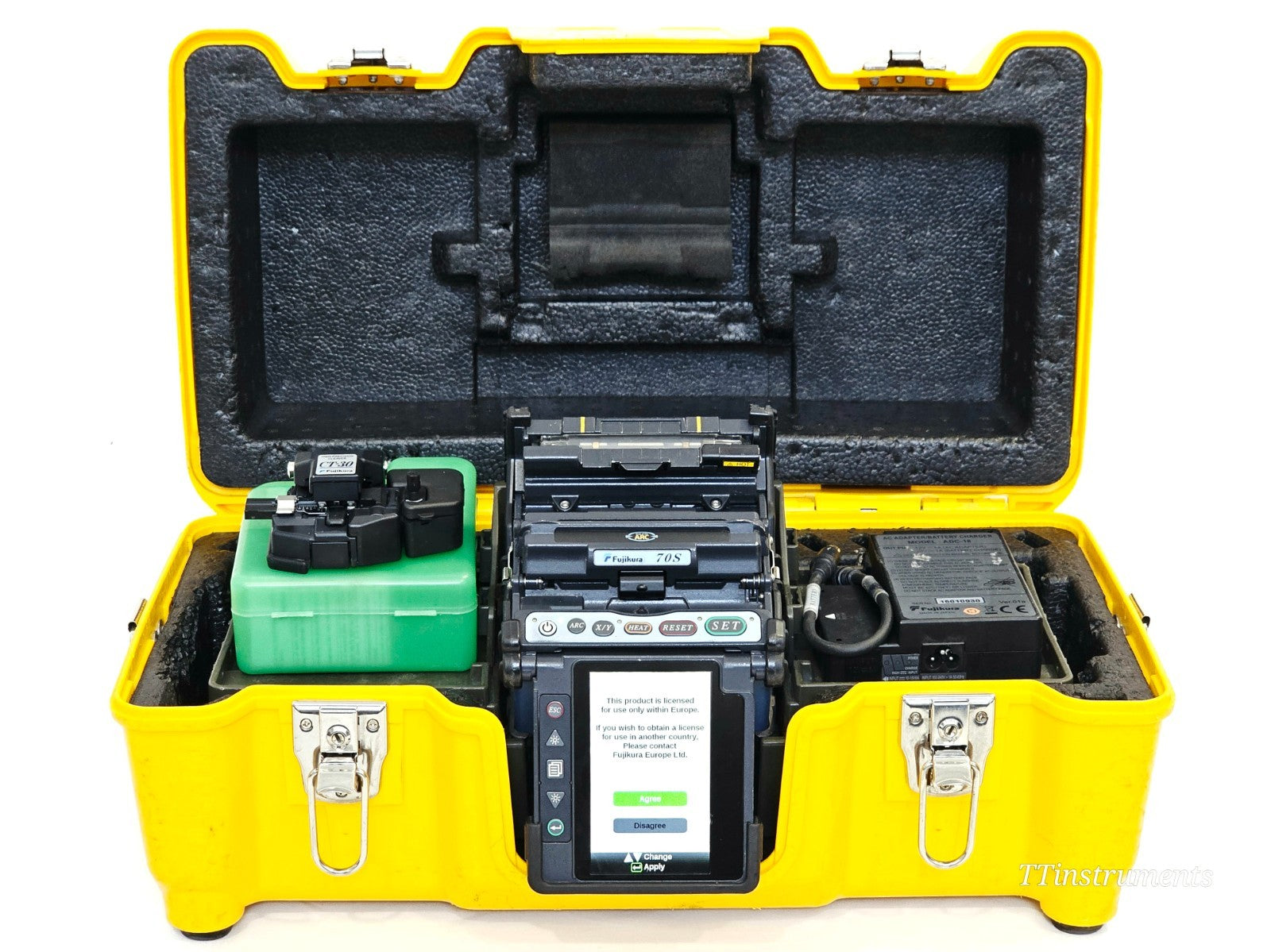 Fujikura FSM-70S Core Alignment Fusion Splicer with CT-30 Cleaver ARC 144240