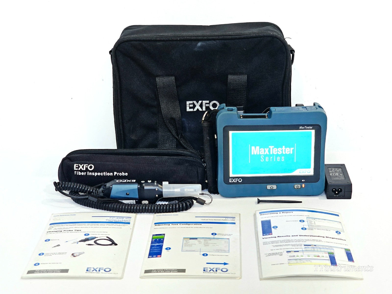 EXFO MAX-730C-SM8 MaxTester PON/Metro OTDR 1310/1550 + 1650 Live iOLM & ICERT0