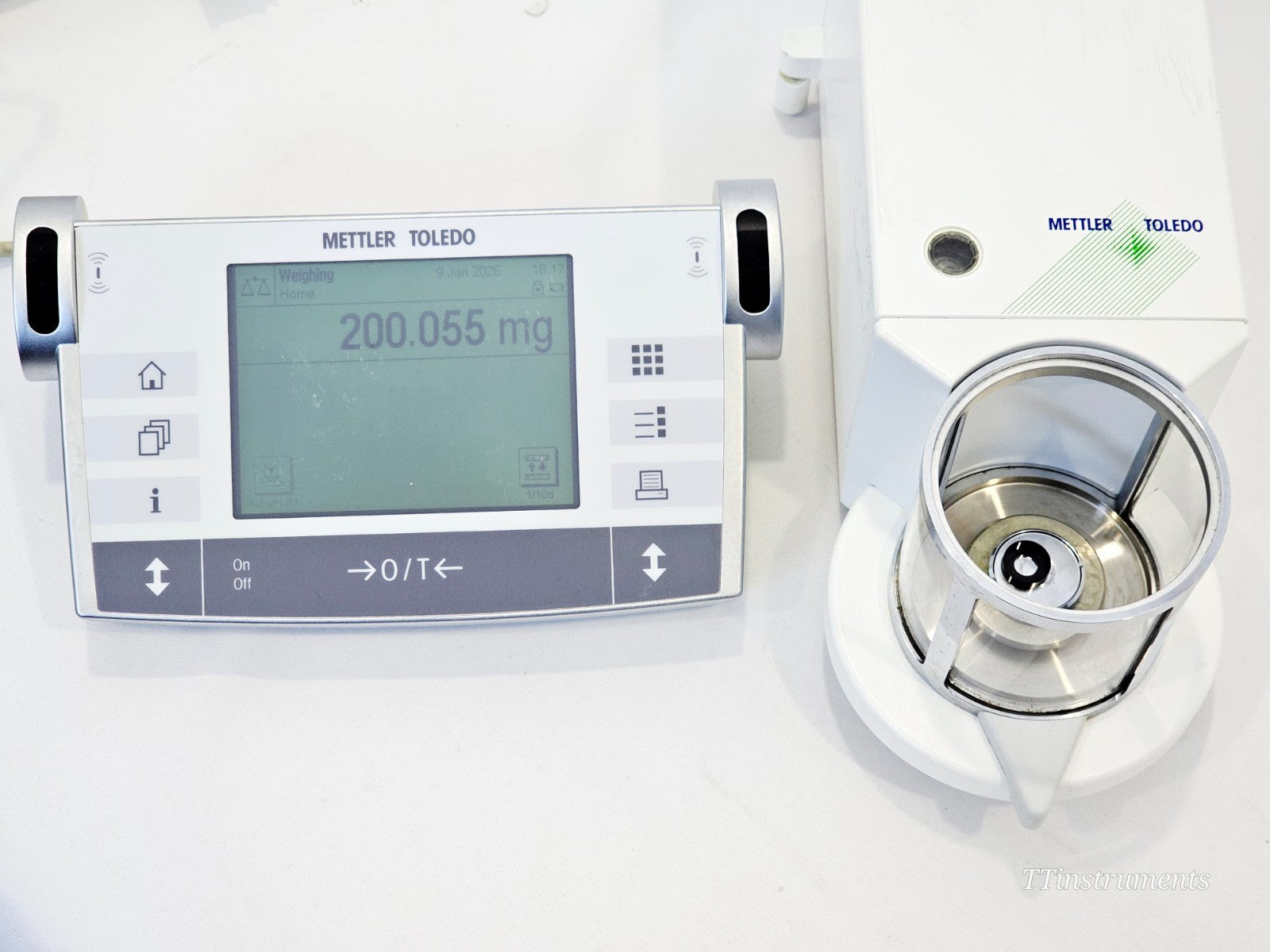 Mettler Toledo MX5 Microbalance 5.1g d=1ug + Power Supply + Printer