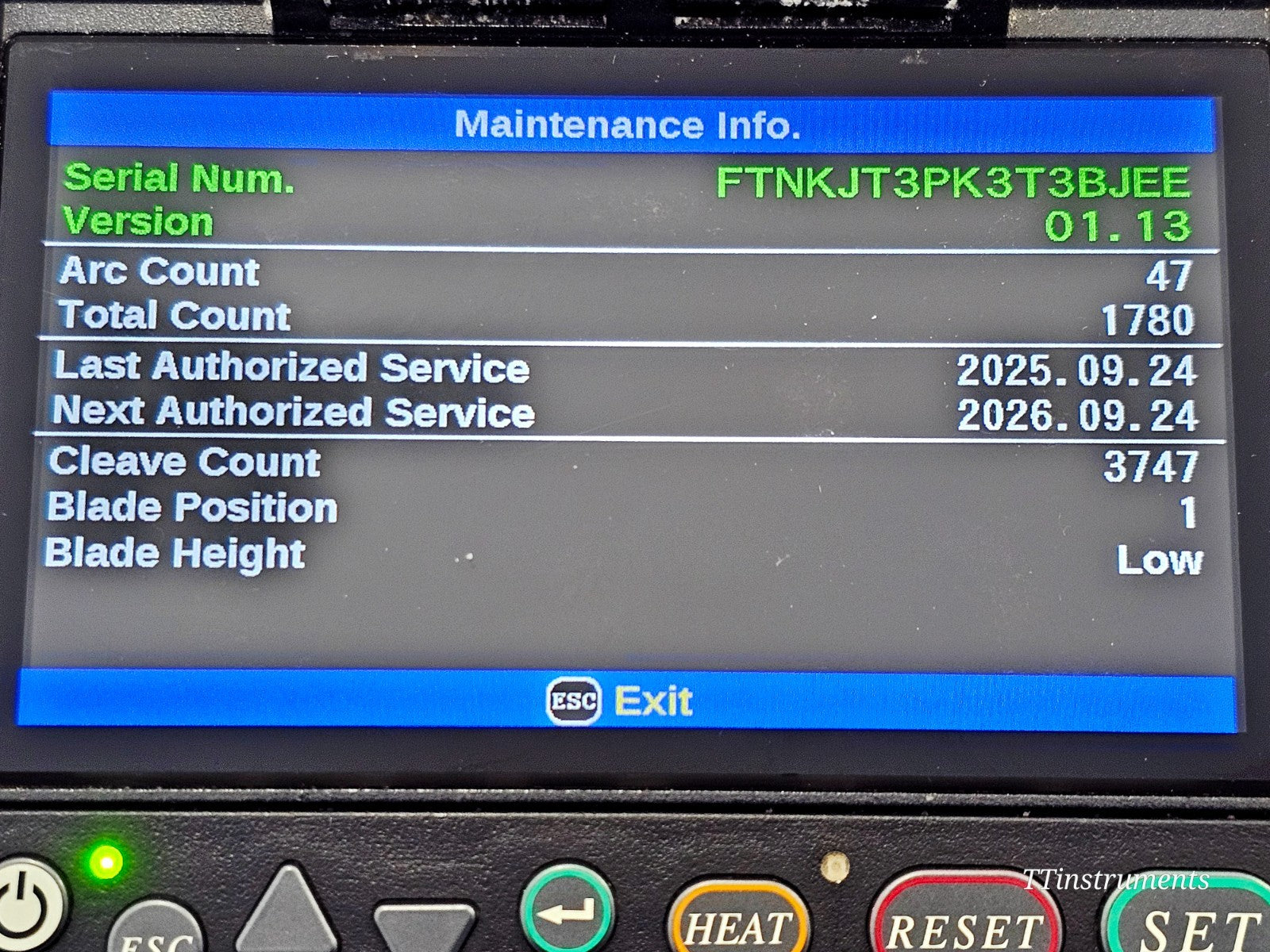 Serviced Fujikura 22S SM MM Fiber Fusion Splicer CT-50 Cleaver ARC 1780 FSM 22S1