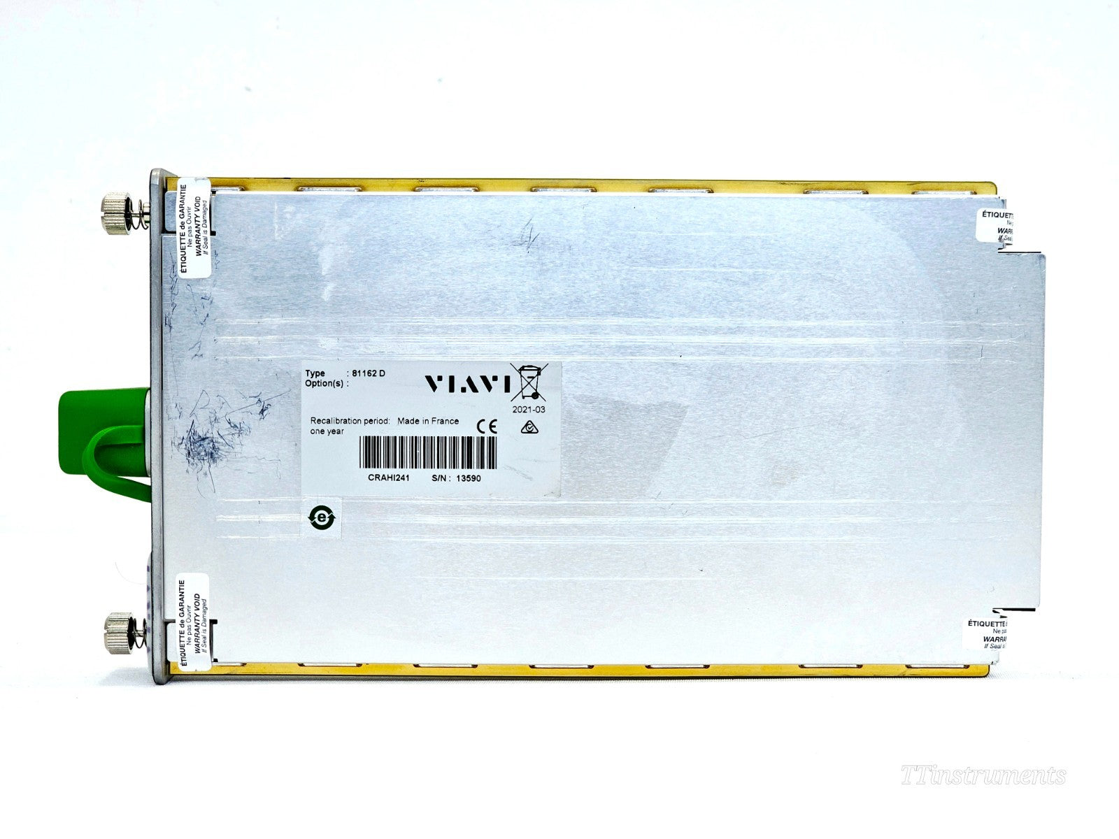 Viavi JDSU MTS 6000A + 81162D 1625 Filtered OTDR 50 dB High Power In-service