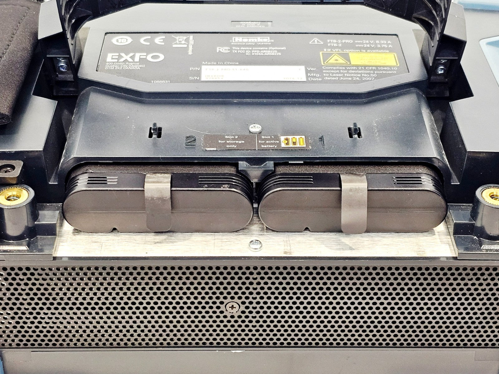 EXFO FTB-2 Pro Platform Testing Mainframe for OTDRS OSAs etc.. MFD 2016