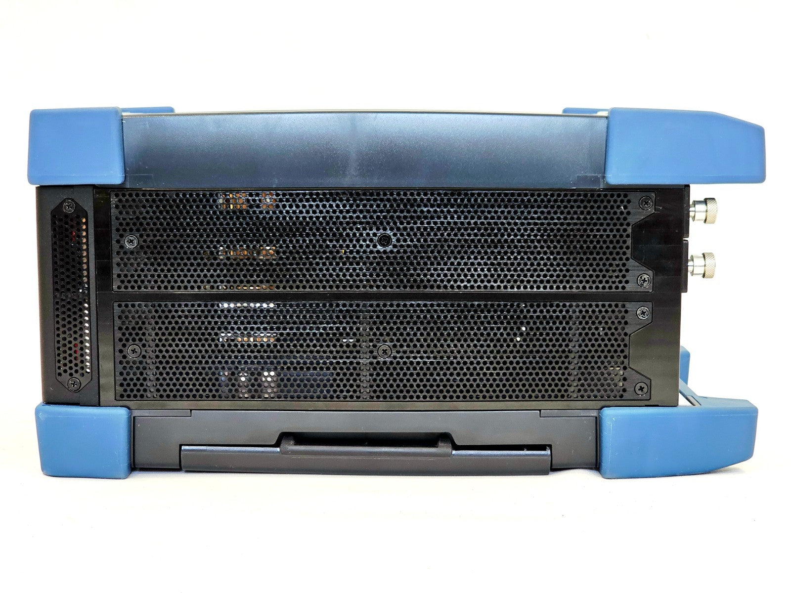 EXFO FTB-4 module bay and slot interface close-up