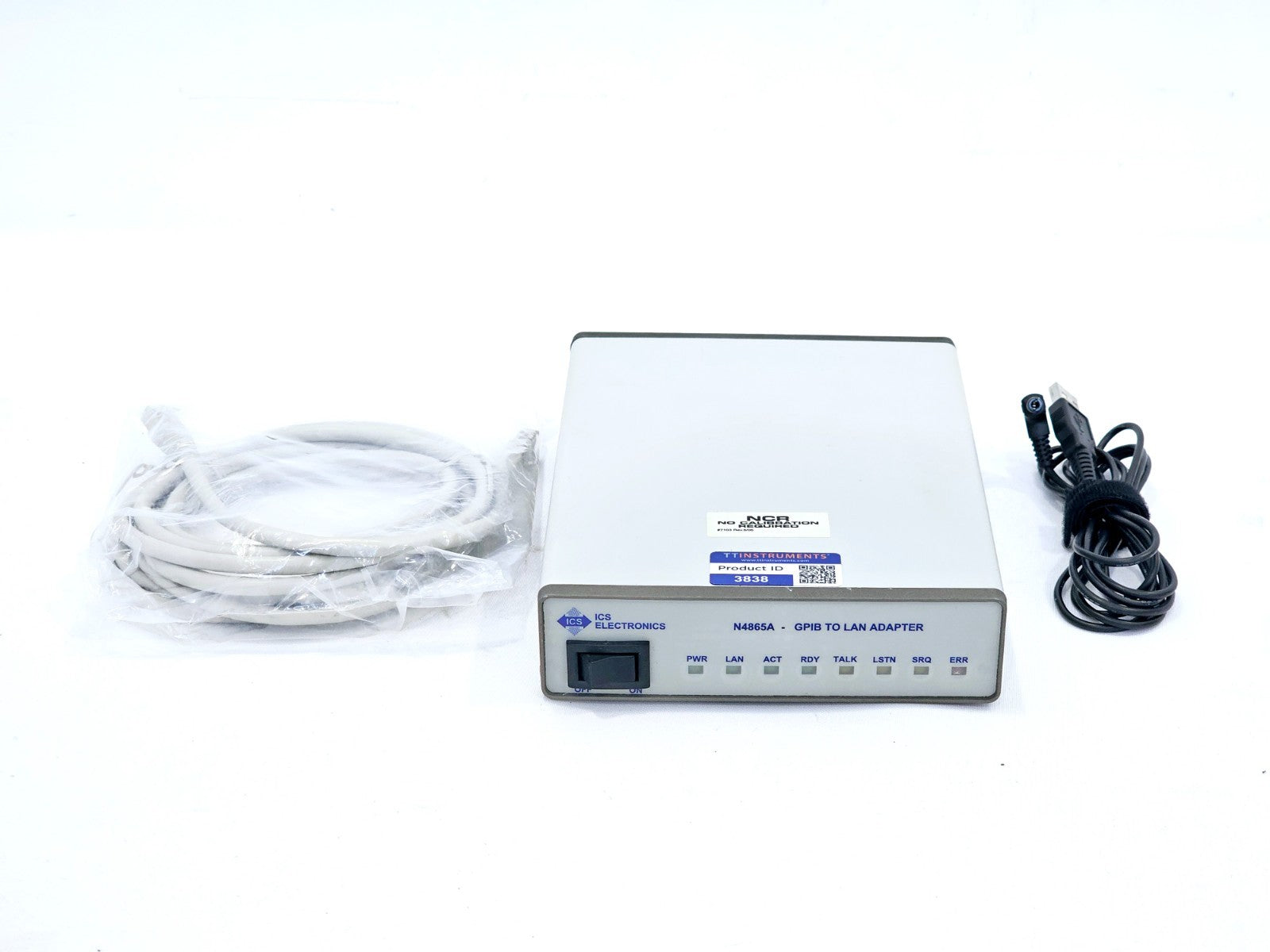 ISC Keysight N4865A GPIB to LAN Adapter for 7000 9000A 9000H Series Oscilloscope