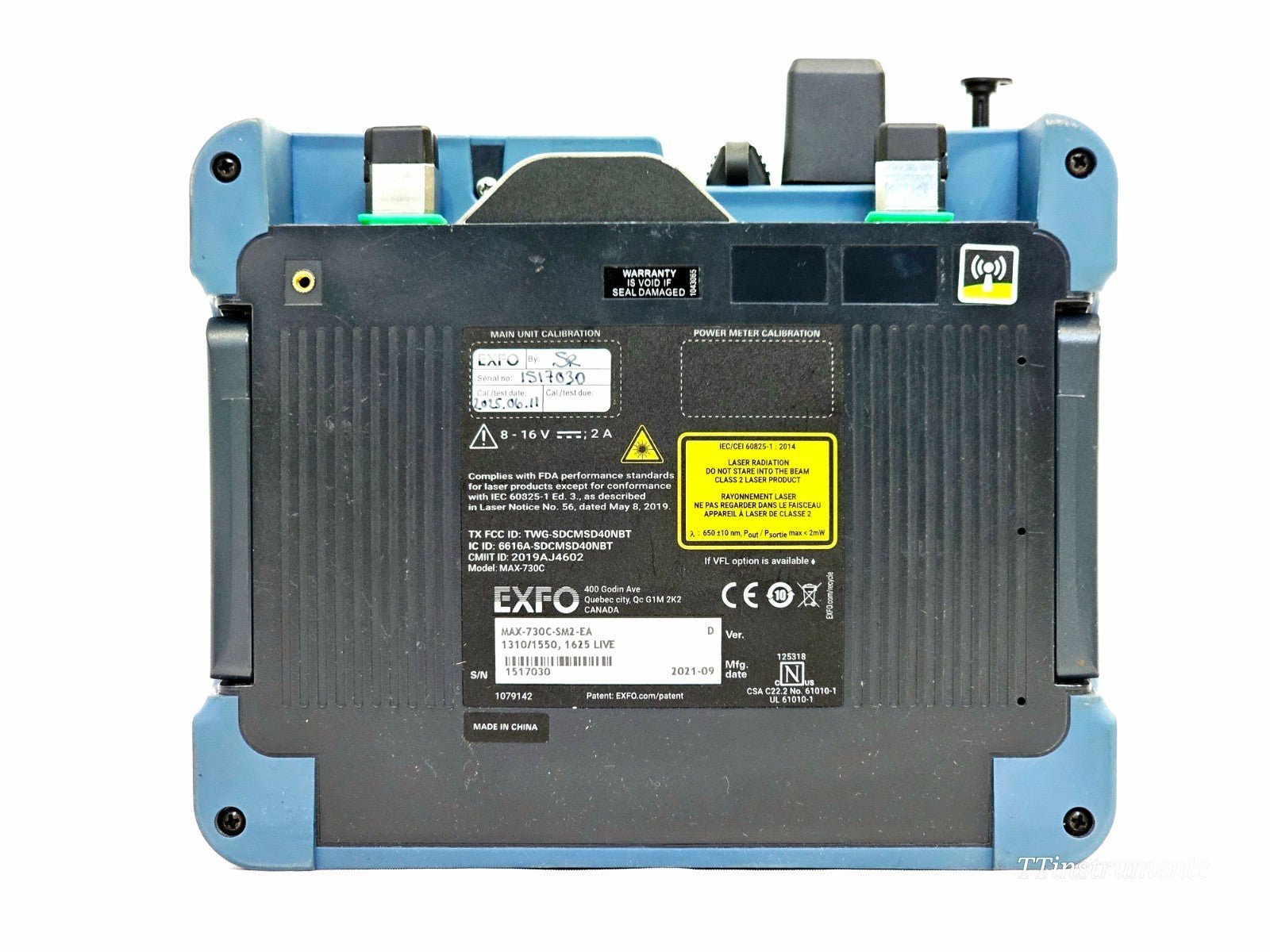 EXFO MAX-730C-SM2 iOLM iADV 1310/1550 + 1625 Live  + FIP-430B Scope & Launch Box4