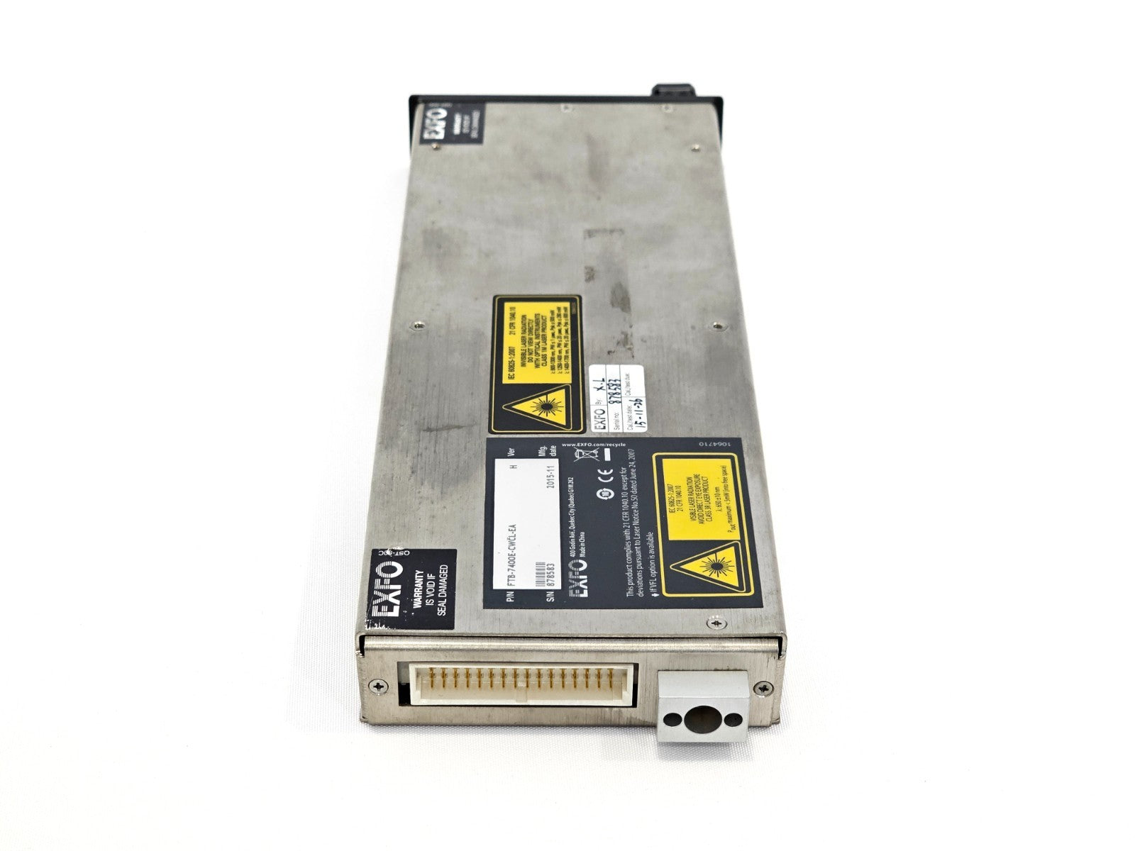 EXFO FTB-7400E SM 1550/1570/1590/1610 nm Multi-Wavelength OTDR iOLM CWCL