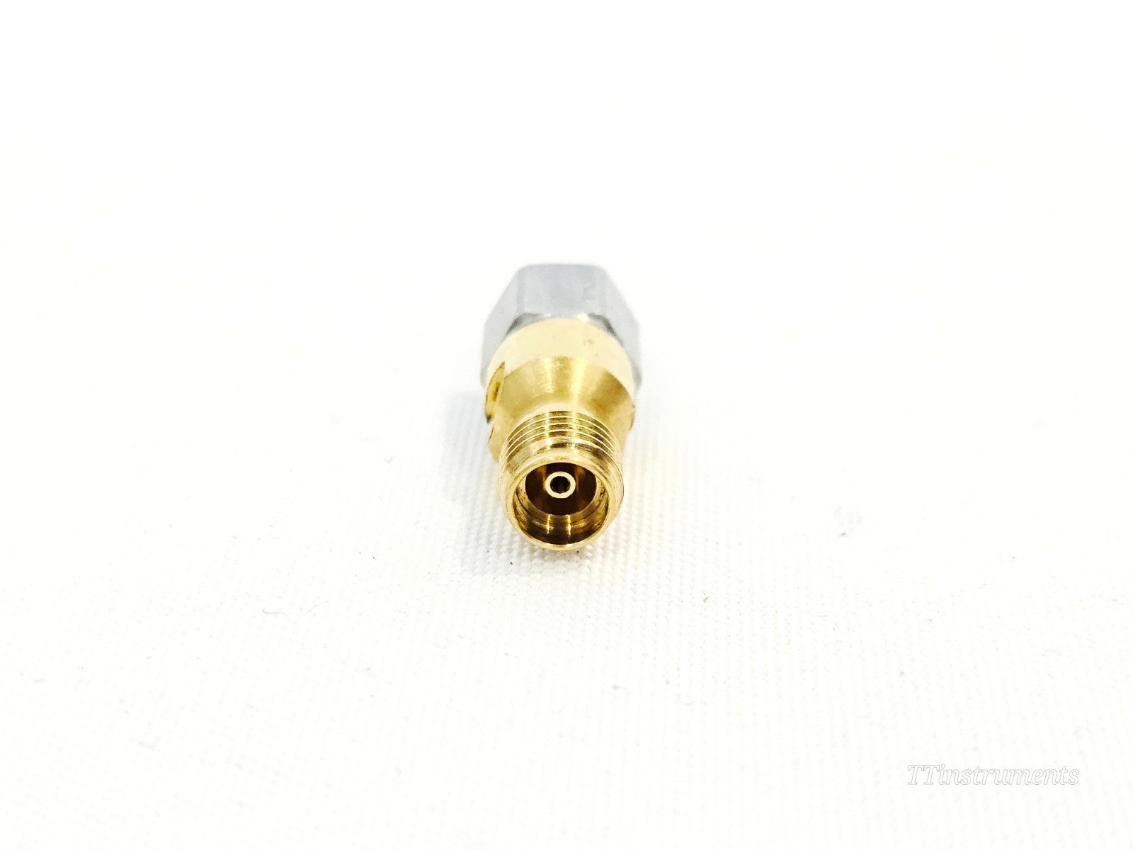 Keysight 11901C used adapter close-up showing connector interface and condition