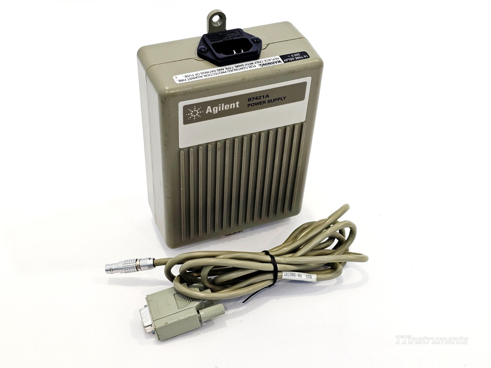 Agilent Keysight 87421A Power Supply, +12V, -12V, 200mA, 25W