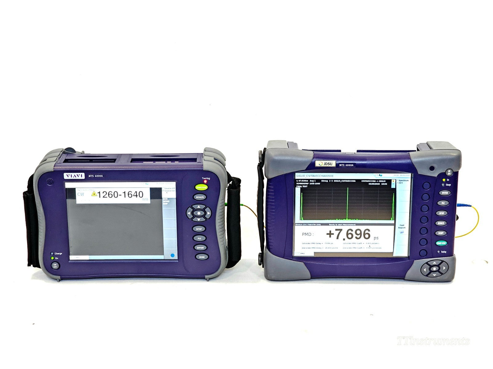 Viavi JDSU MTS 6000A with 81MRDISPAP CD PMD AP Dispersion Analyzer 1260-1640 nm23