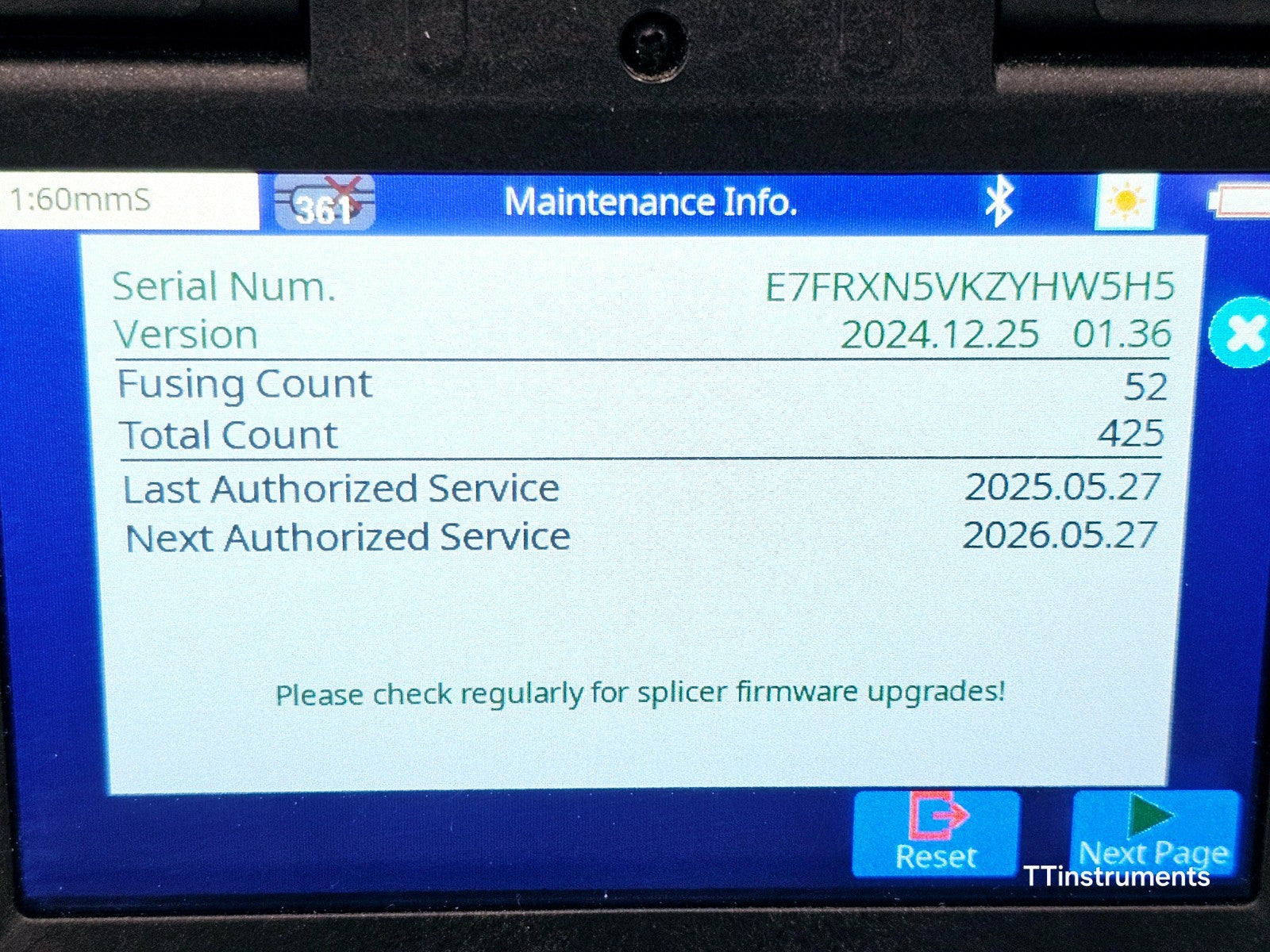 Serviced Fujikura 90S+ Fibre Optic Fusion Splicer + CT-50 Cleaver - ARC ONLY 4251