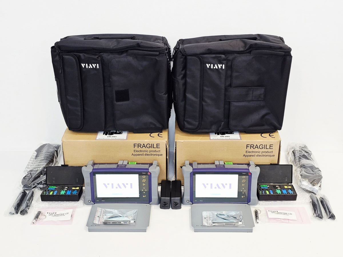 2x Brand NEW VIAVI MTS 4000 V2 & 4126B-FCOMP OTDR Module Bi-Directional Testing0