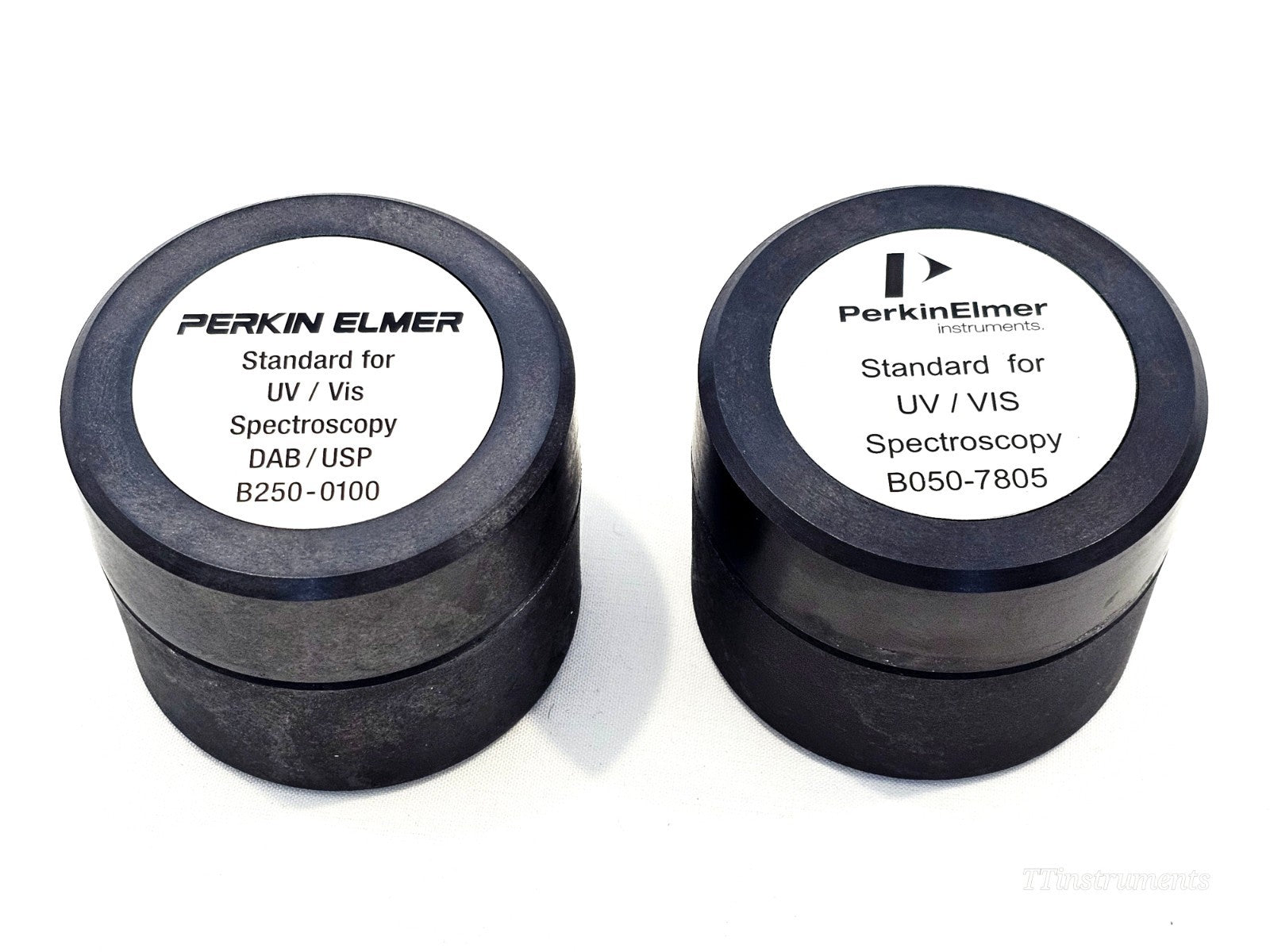 PerkinElmer B050-7805 spectroscopy accessory side angle view showing construction detail