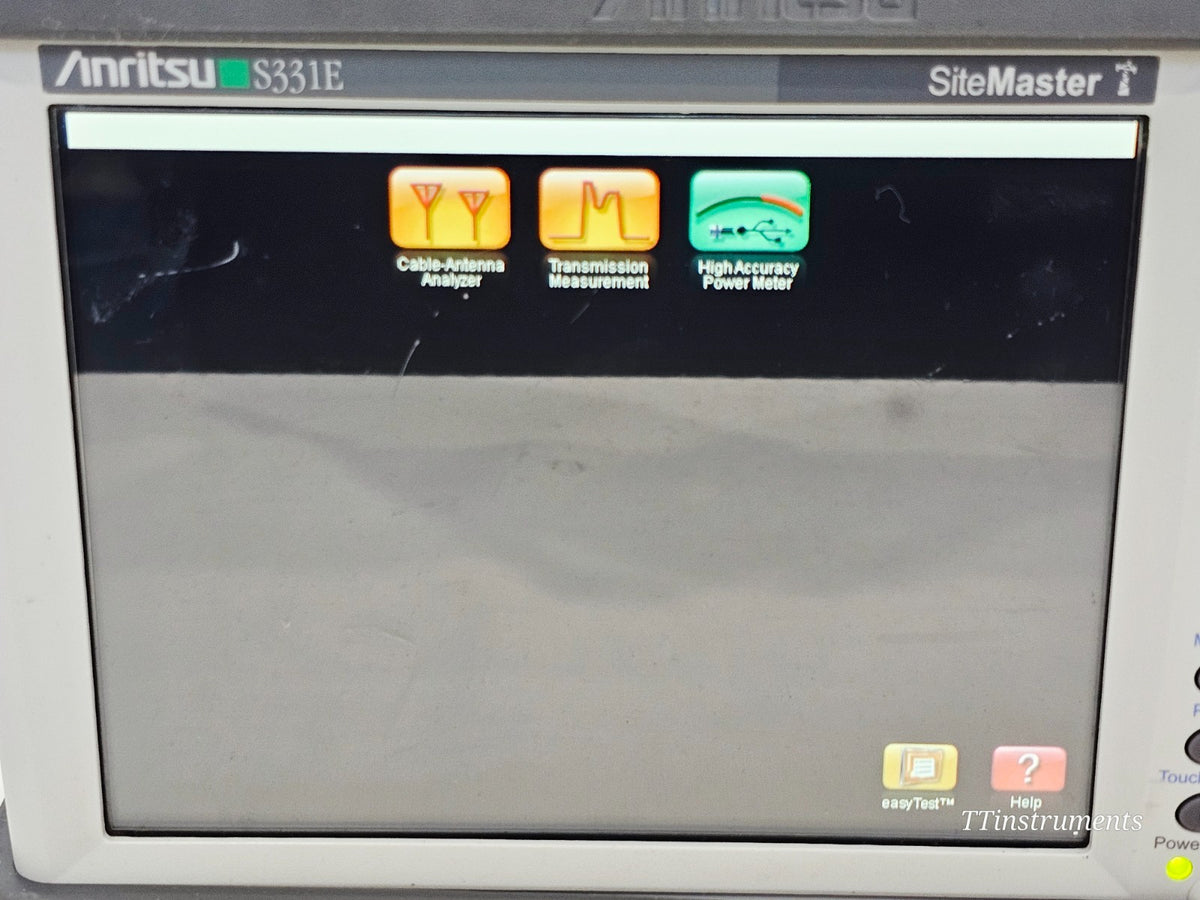 Anritsu S331E used analyser full unit overview with carry strap