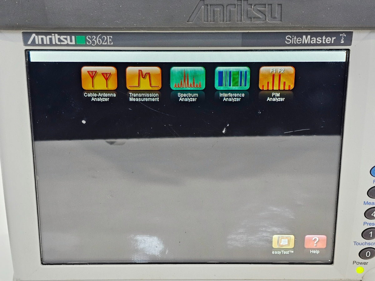 Calibrated Anritsu S362E 6GHz SiteMaster Cable & Antenna Analyzer Op 10/21/25/3112
