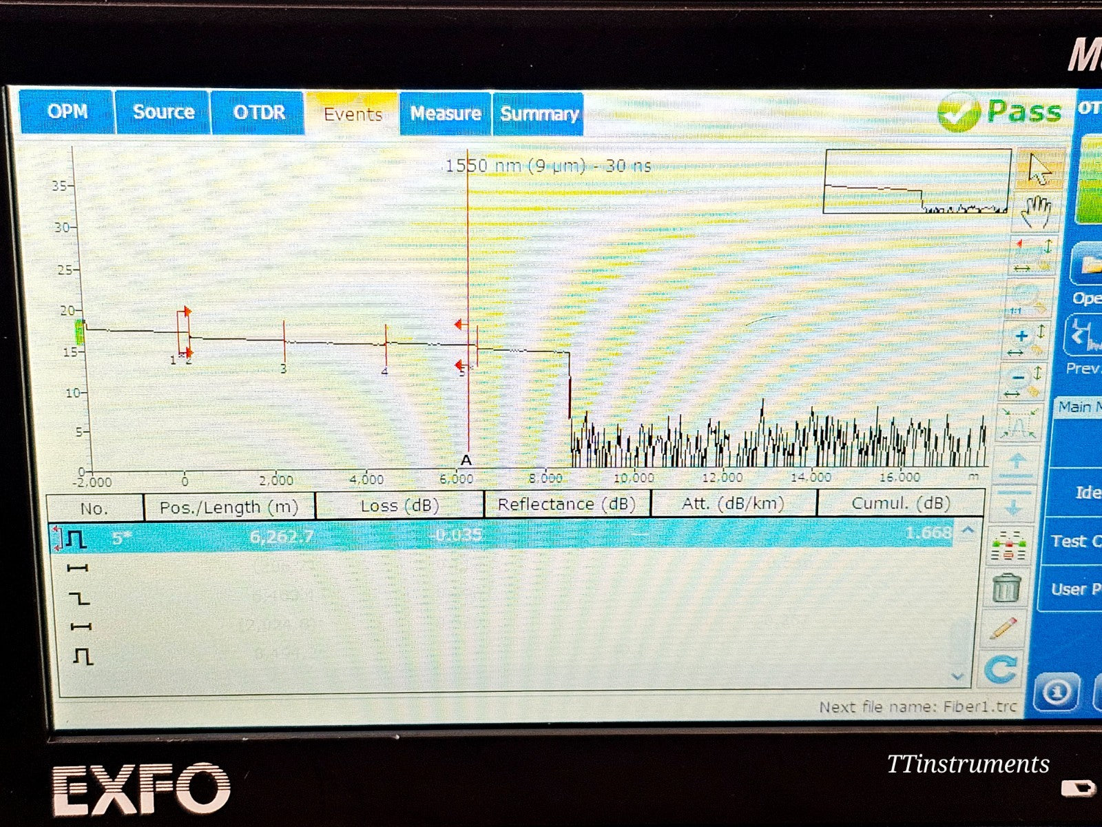 Caliberated EXFO MAX-730D-SM8 SM OTDR iOLM MaxTester 1310/1550/1650 LIVE + 430B19