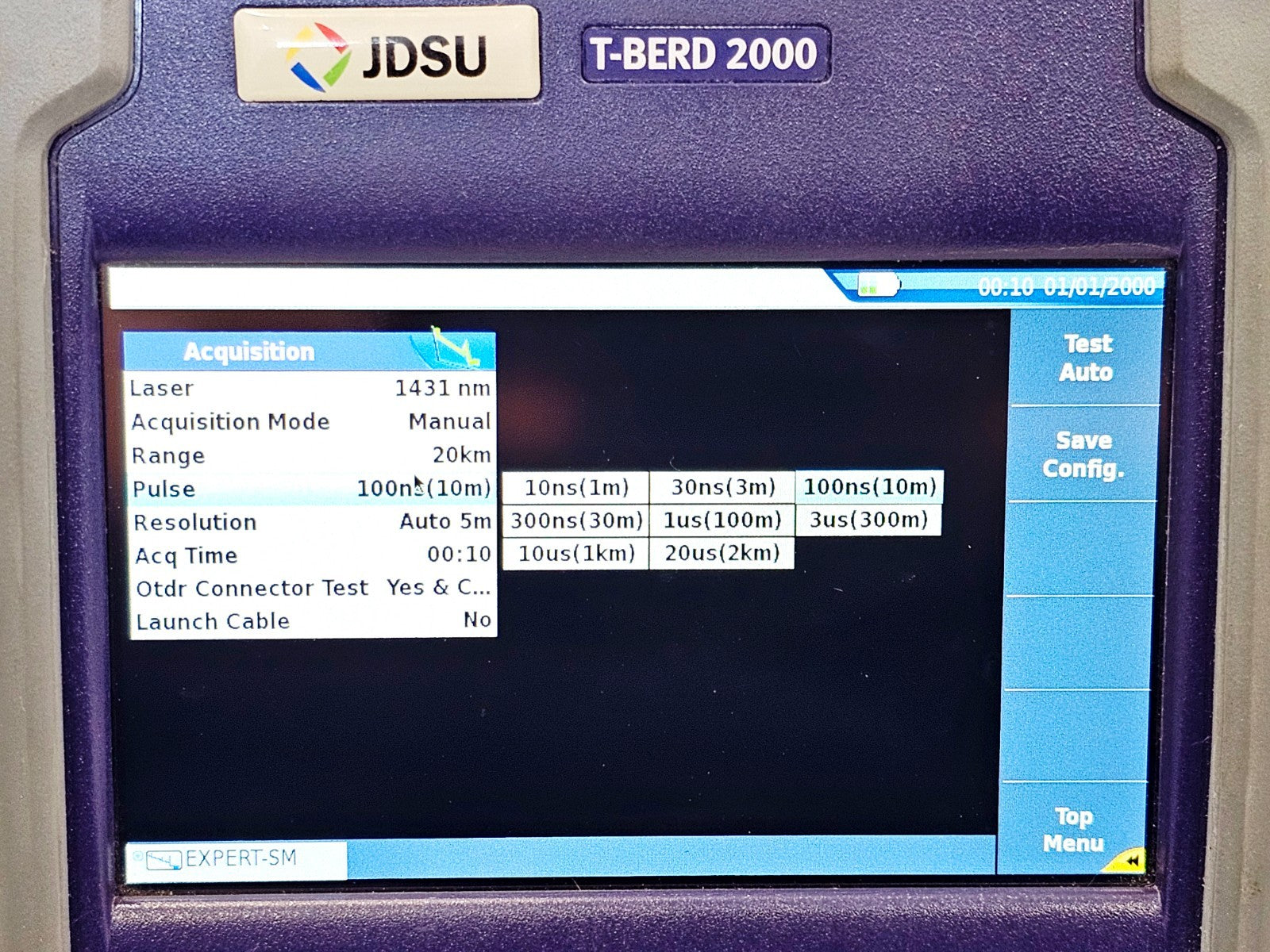 VIAVI JDSU T-BERD 2000 + 41CWDM10U CWDM OTDR 1431-1611nm 10 Wavelength 35dB17