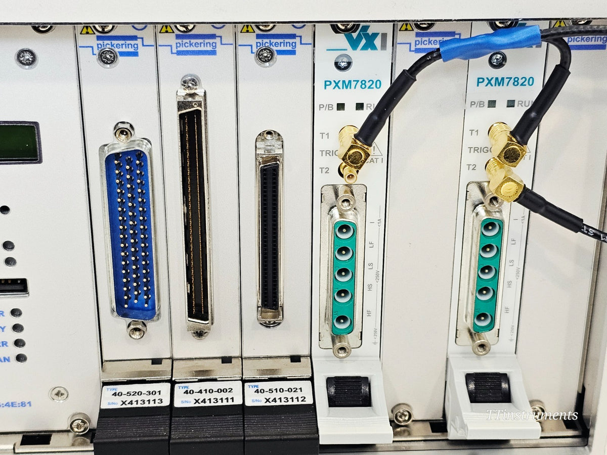 Pickering 60-102B-001 PXI switching module alternative angle view