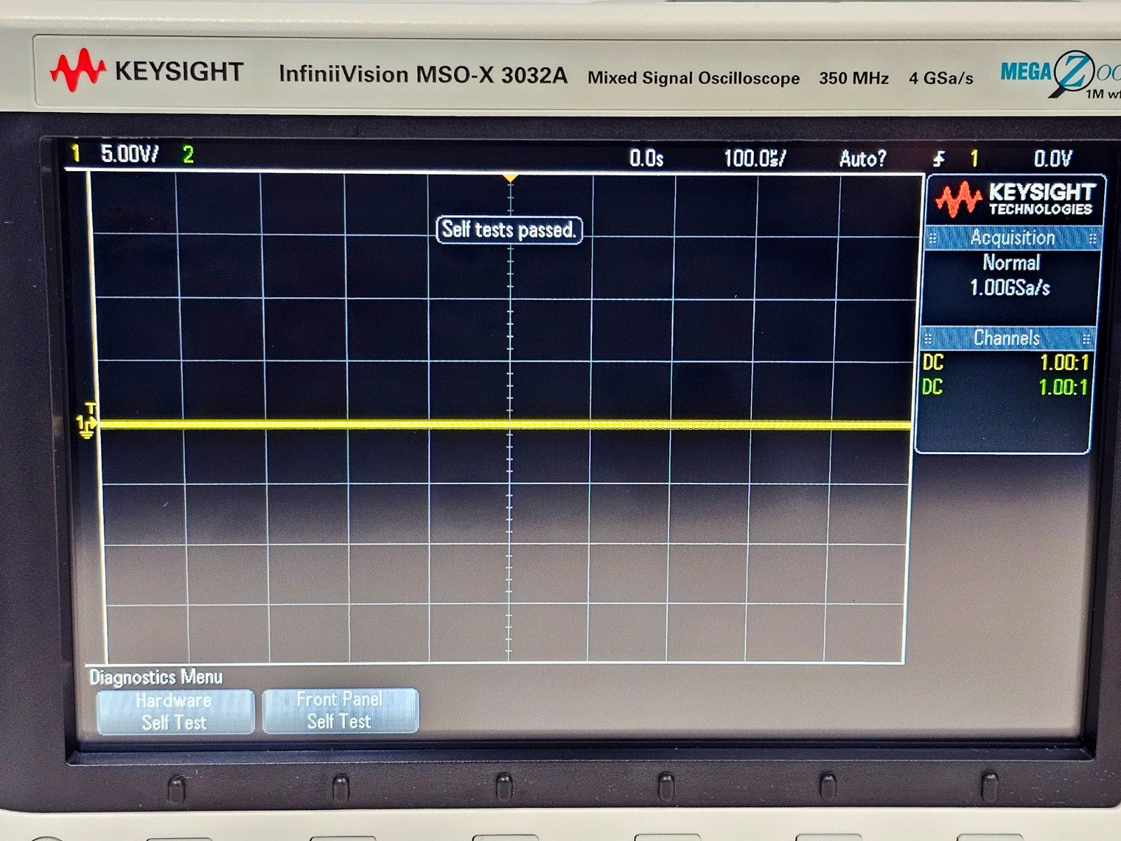 Keysight MSOX3032A 2+16CH 350 MHz Mixed Signal Oscilloscope MSO-X 3032A + N2140A