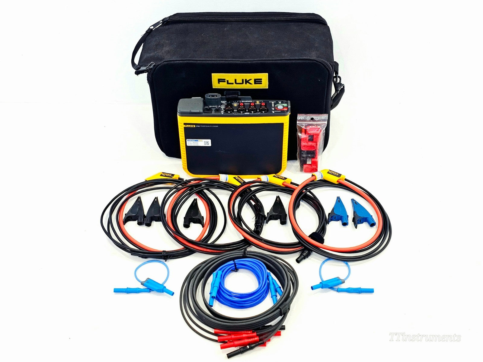 Fluke 1748 Power Quality Analyser refurbished three-phase energy logger with display