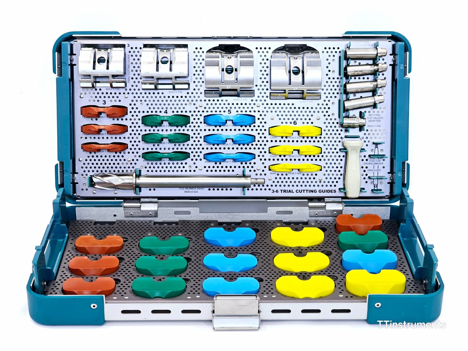 Stryker Triathlon TCG Instruments And 3-6 Trial Cutting Guides Kit