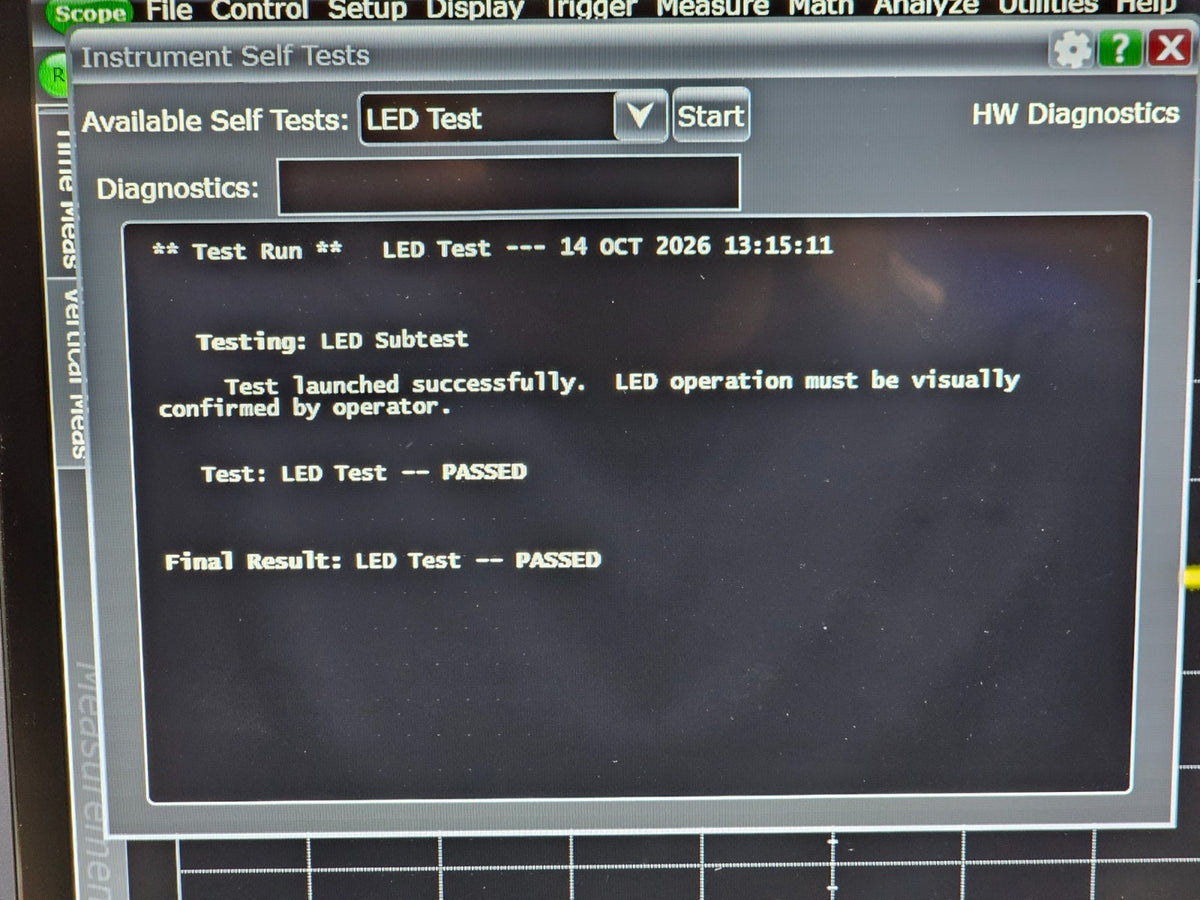 Keysight UXR0164A Real-Time Oscilloscope 16 GHz 4 Channels 10 bit ADC 128 GSa/s20