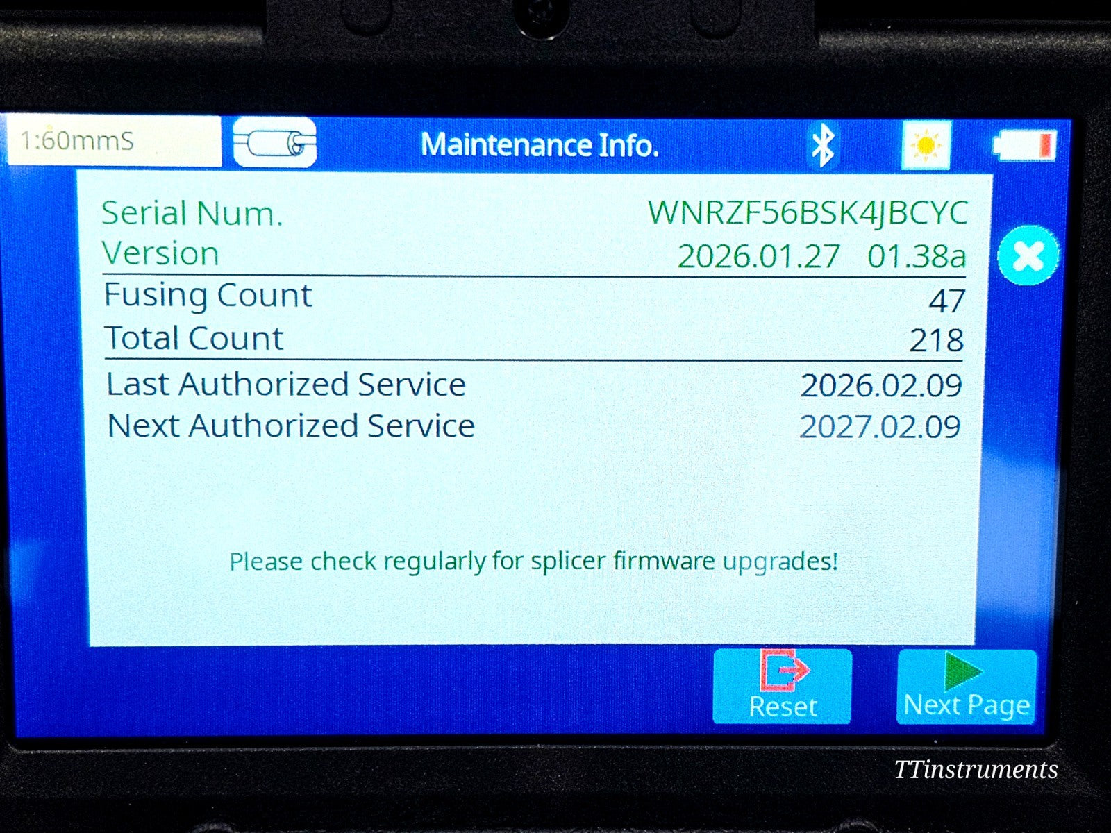 Serviced Fujikura 90S Fibre Optic Fusion Splicer + CT-50 Cleaver - ARC ONLY 218