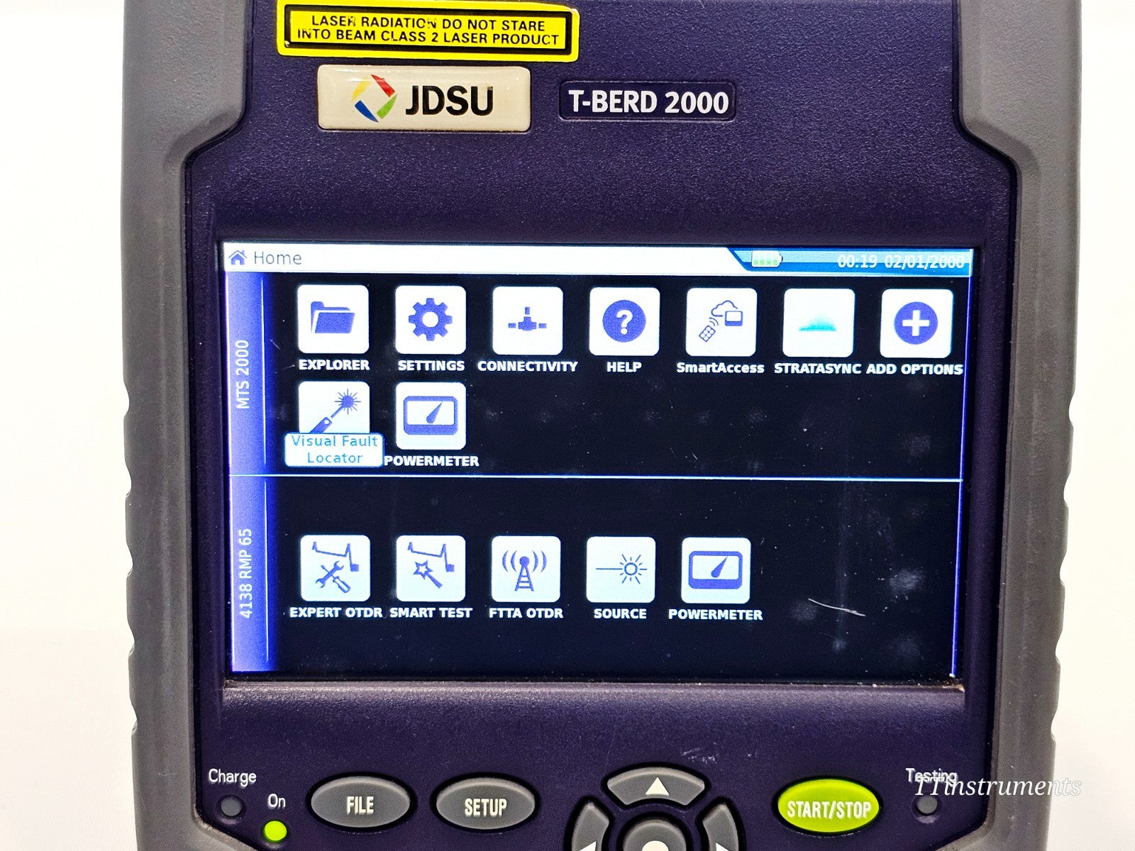 Viavi JDSU T-BERD 2000 + 4138 RMP65 1310/1550 & 1650 nm Filtered Metro PON OTDR2