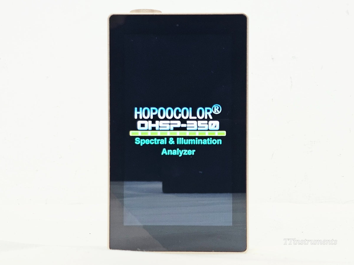 HopooColor OHSP-350 used spectrometer with included accessories and cables