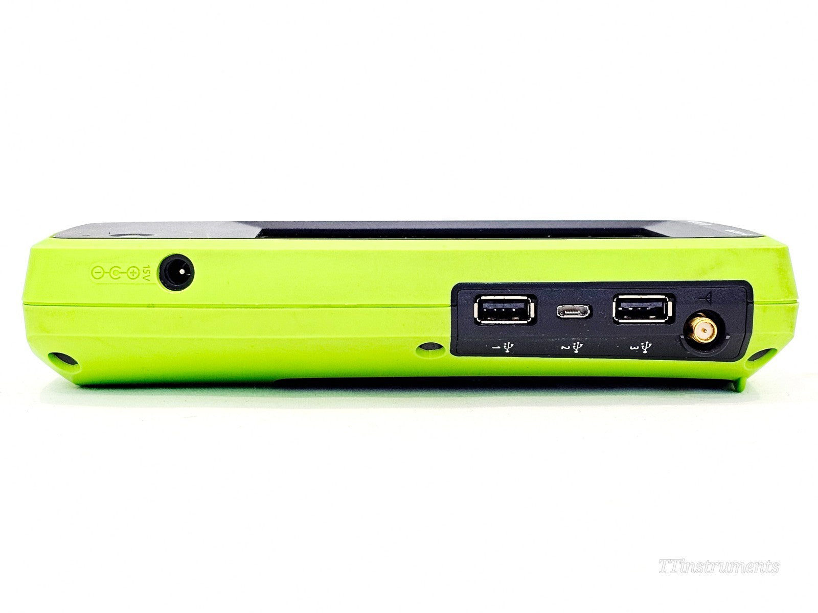 NetScout AirCheck handheld wireless tester screen close-up detail