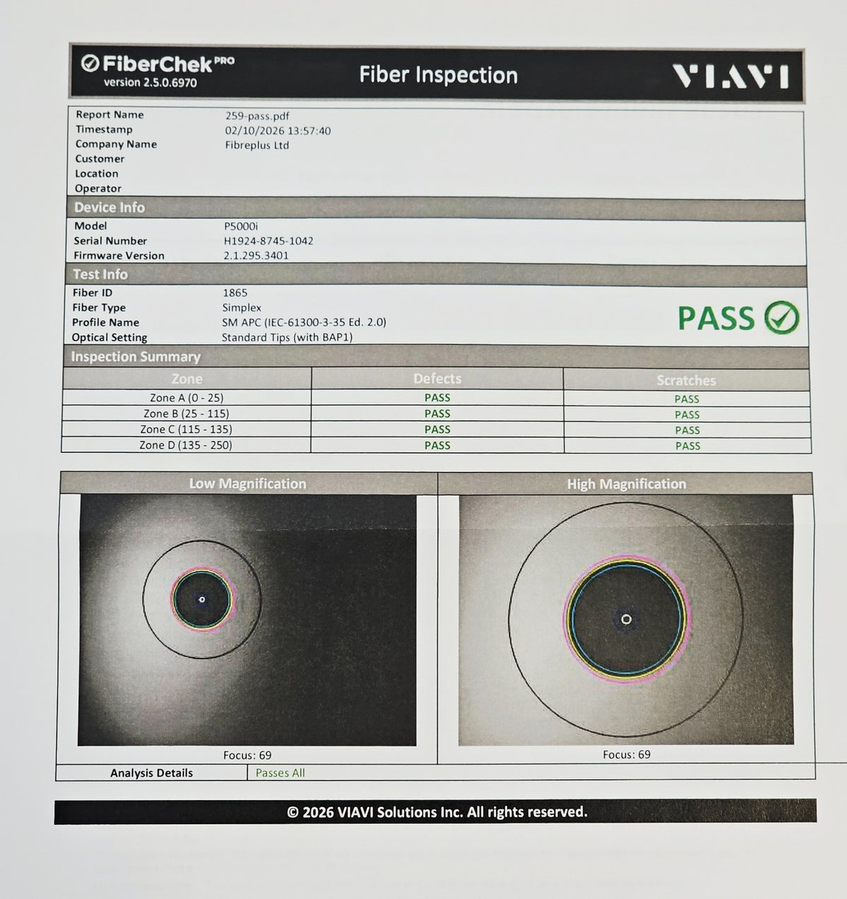 CALIBRATED VIAVI T-BERD 4000 V2 OTDR 4136MA2 1310/1550/1625nm SM Fibre Tester3
