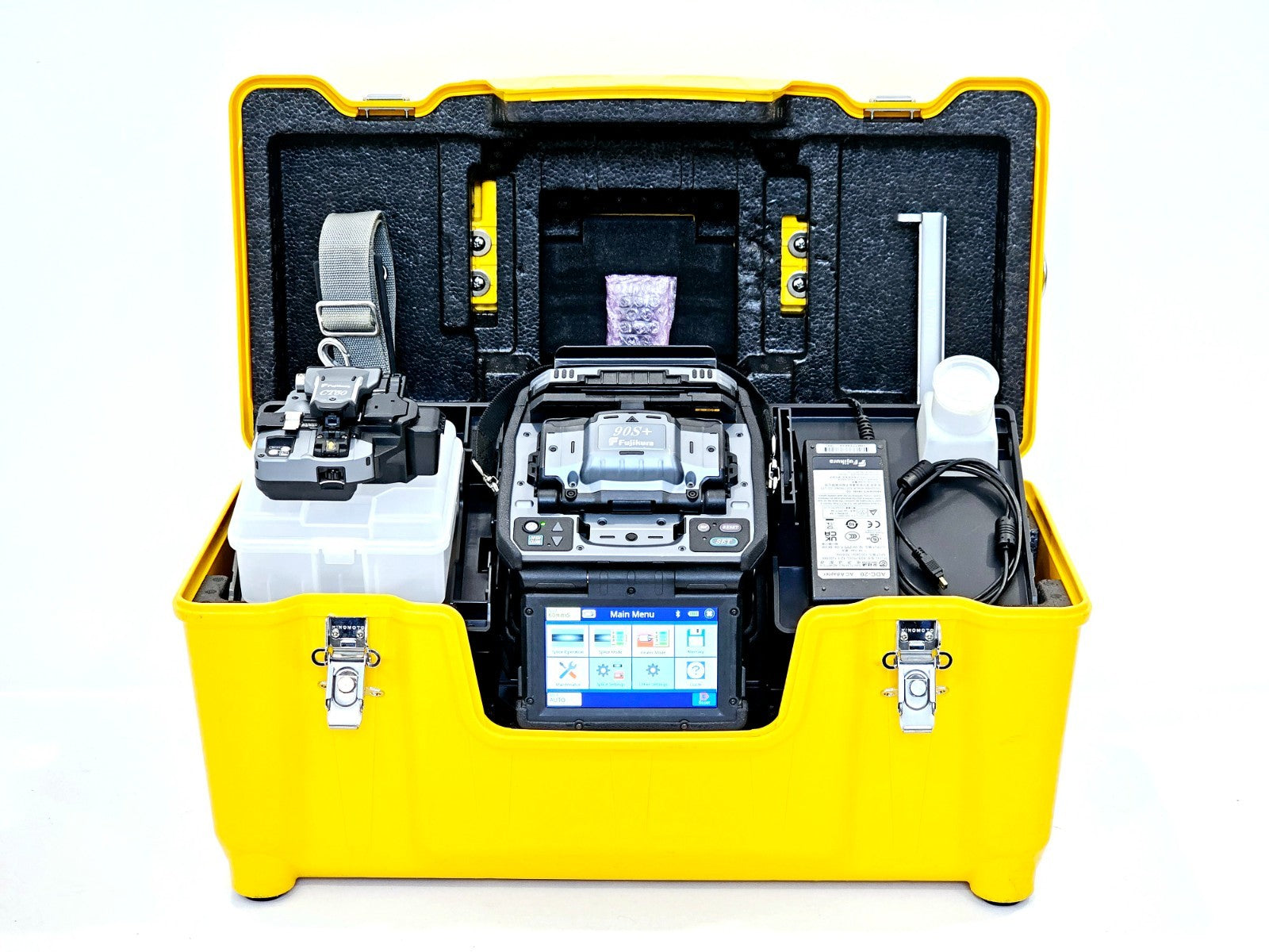 Serviced Fujikura 90S+ Fibre Optic Fusion Splicer + CT-50 Cleaver - ARC 3145