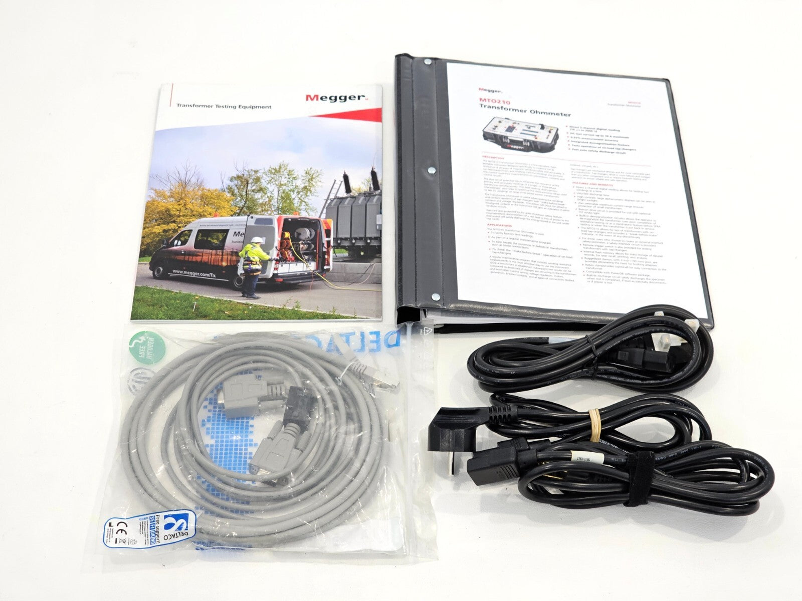 Calibrated Megger MTO210 Transformer Ohmmeter