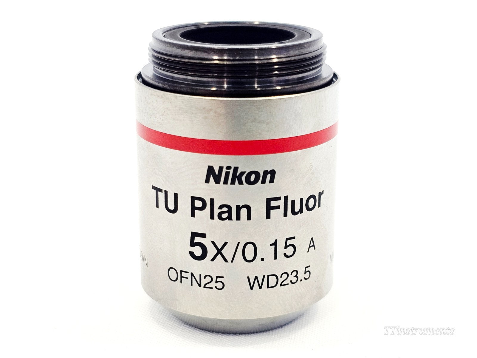 Nikon TU microscope objective lens used test equipment for microscopy applications