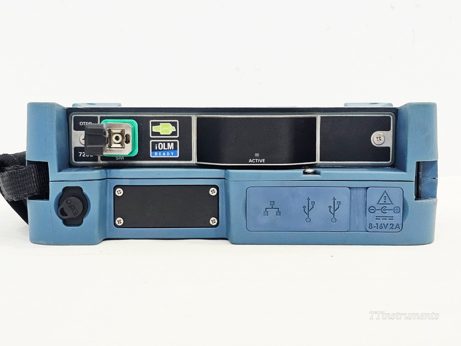 EXFO MAX-720C-SM1-EA OTDR top angle view showing housing and controls