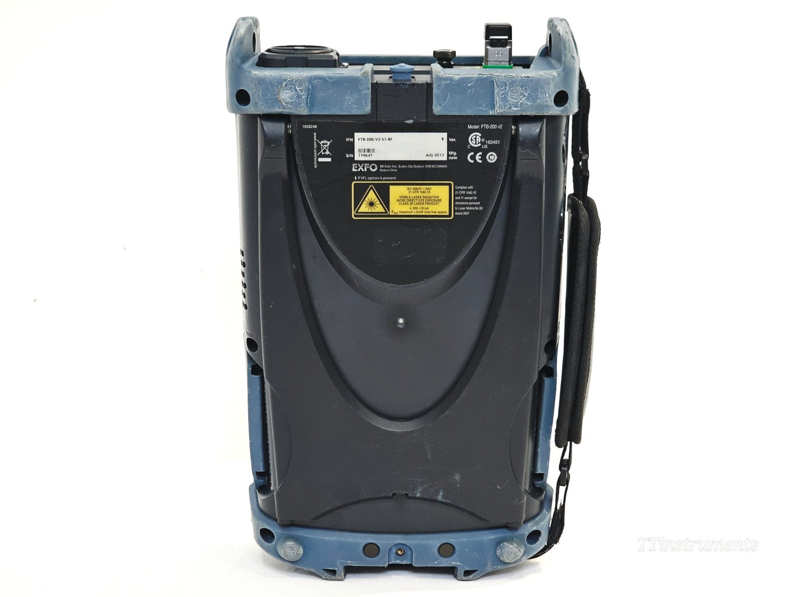 Calibrated EXFO FTB-200 with FTB-7300D SM OTDR 1310/1550/1625 nm FTB-7300D-234B7