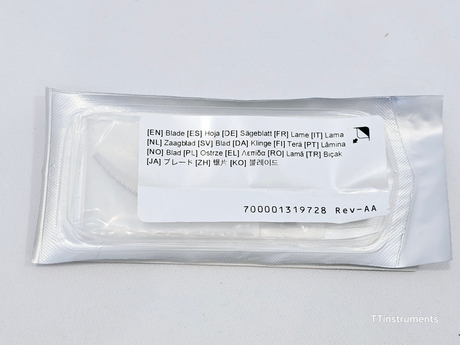 Stryker 5100-137-020 Reciprocating Saw Blade Precision Thin 40.5x0.38mm