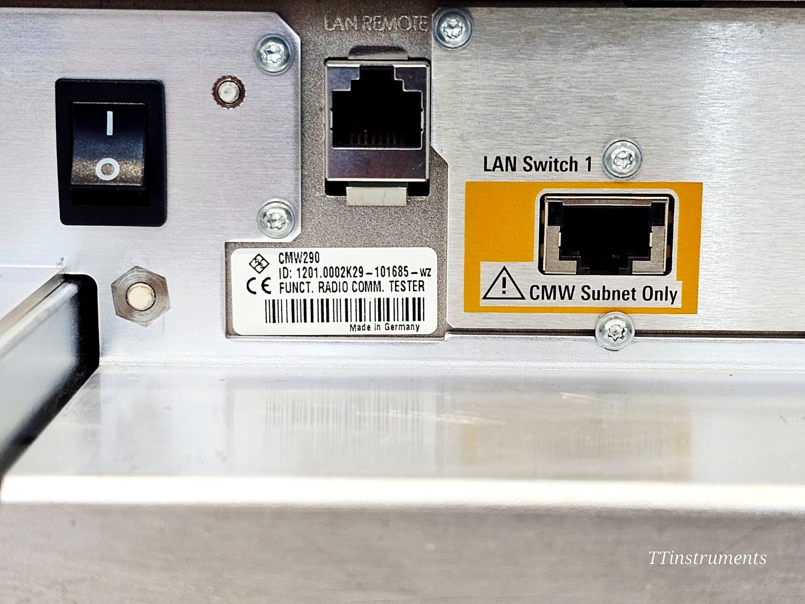 Rohde & Schwarz CMW290 Radio Communication Tester 1201.0002K29 RF Test Signal +