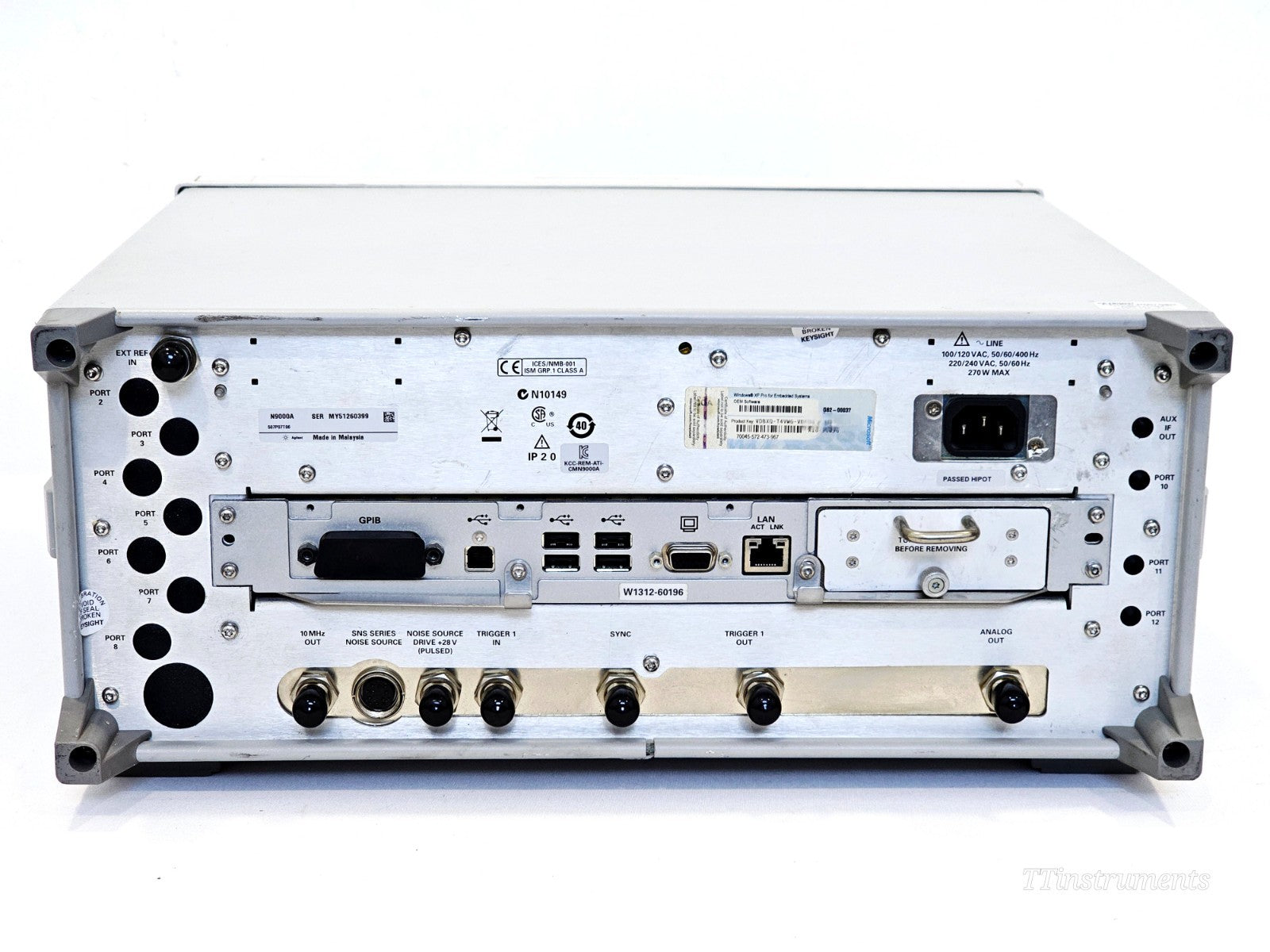 Conditional Cal Agilent Keysight CXA N9000A Signal Analyzer 7.5 GHz 507 P07 T06