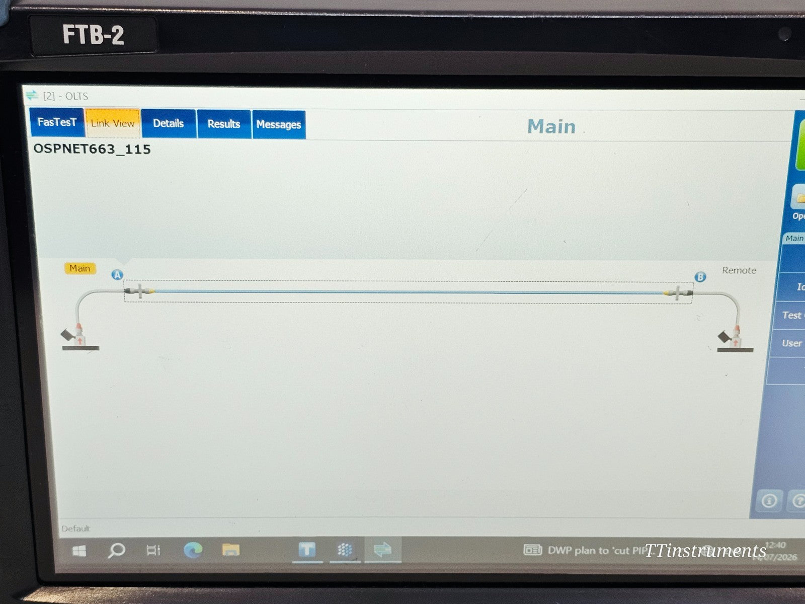 EXFO FTB-2 OTDR & OLTS FTBx-720C-SM1 1310/1550 + FTBx-945-SM1 FTBx-945 FTBx-720C23
