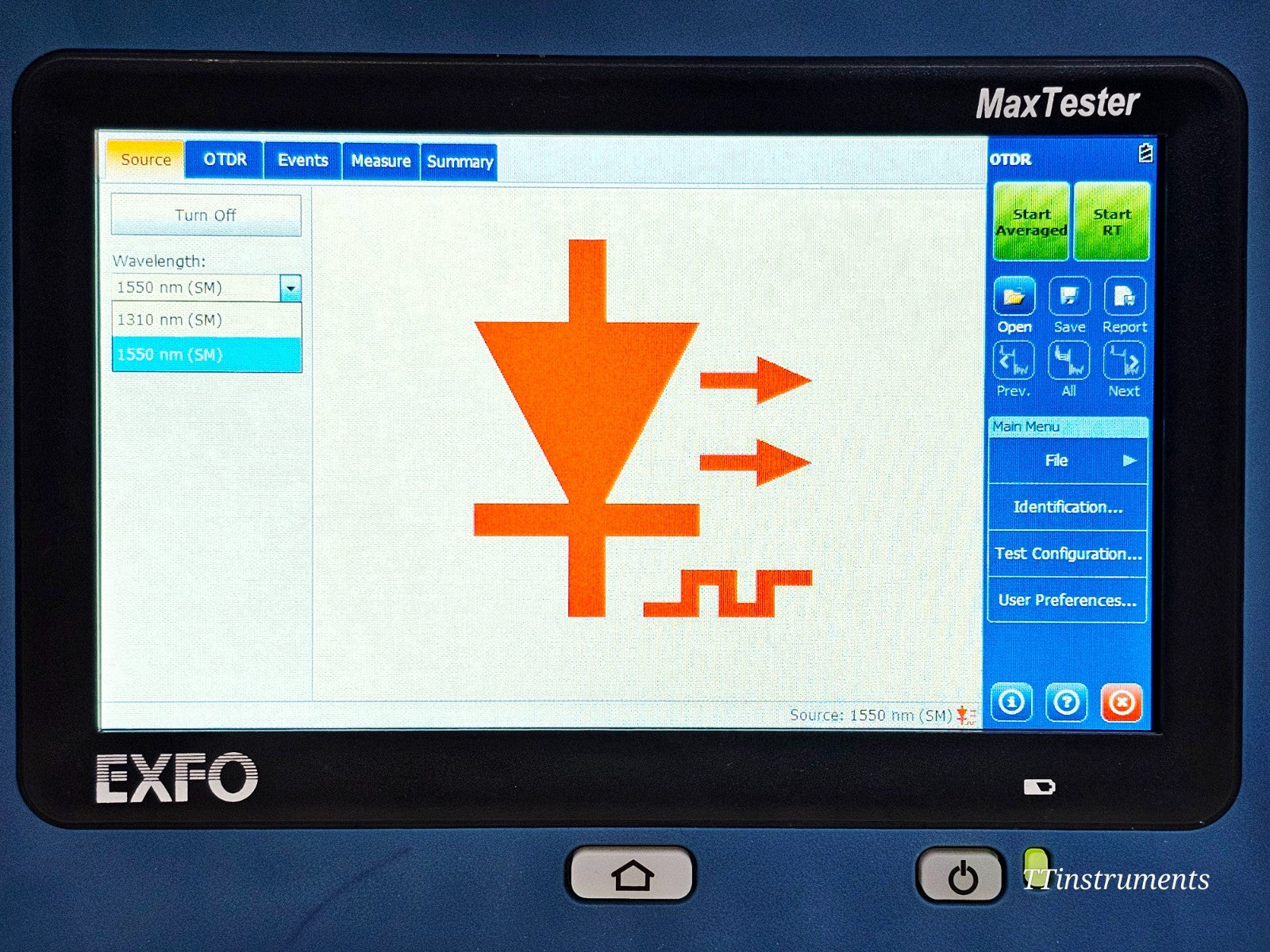 EXFO MAX-730C-SM1-EA MaxTester 1310/1550nm SM OTDR + AFL OLS2 Dual Laser14