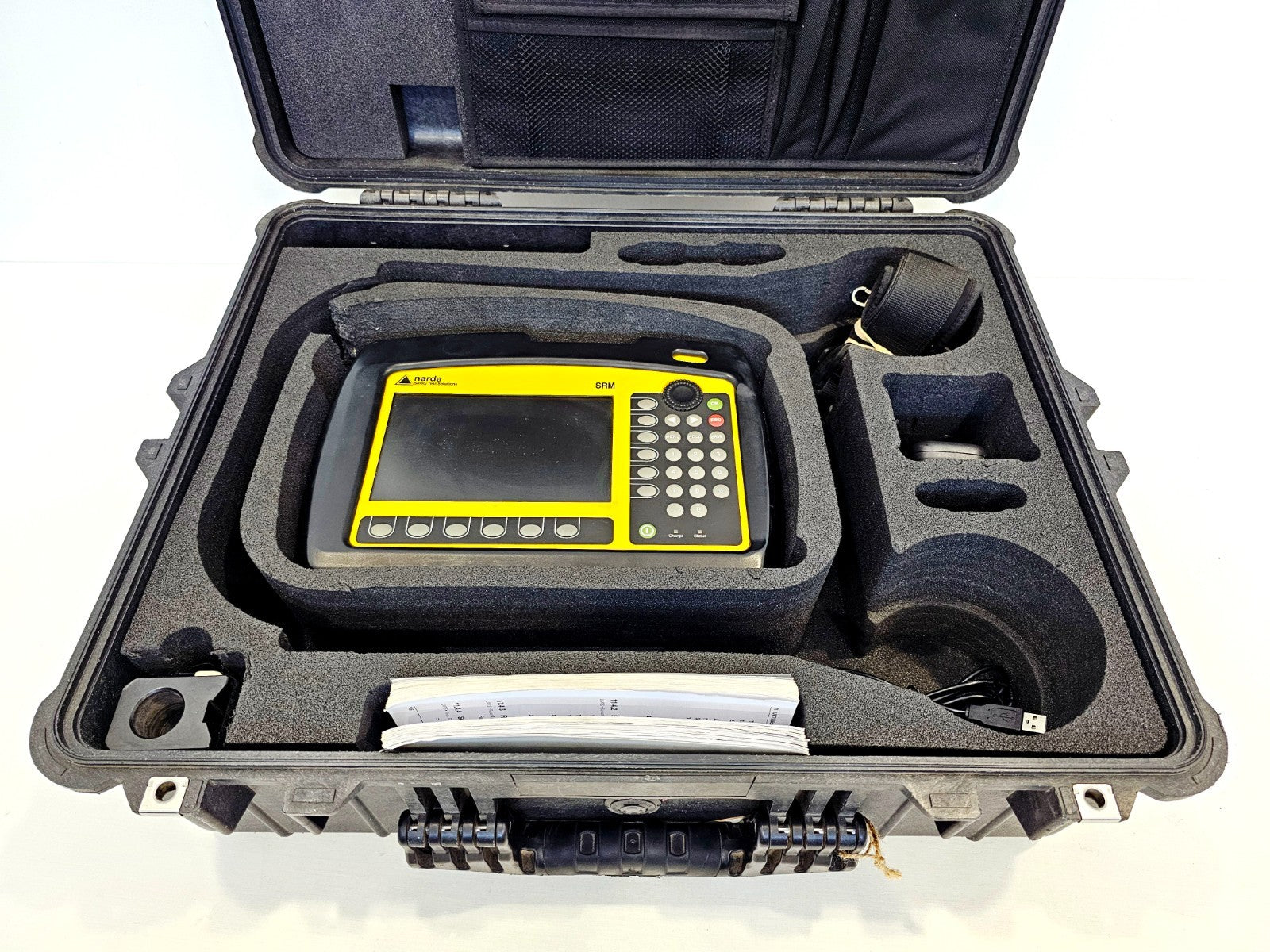 Narda SRM-3006 selective radiation meter used condition overview for resale