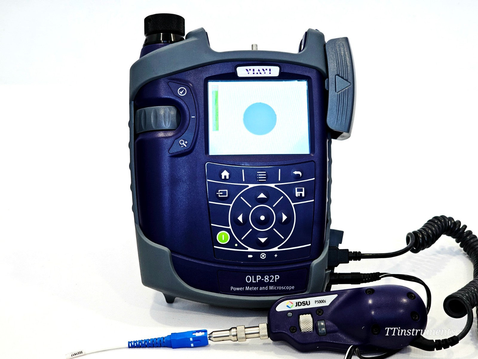 Viavi JDSU Viavi-FIT-ATT-18 OLP-82P Power Met + P5000i Fiber Scope & Tips + VFL